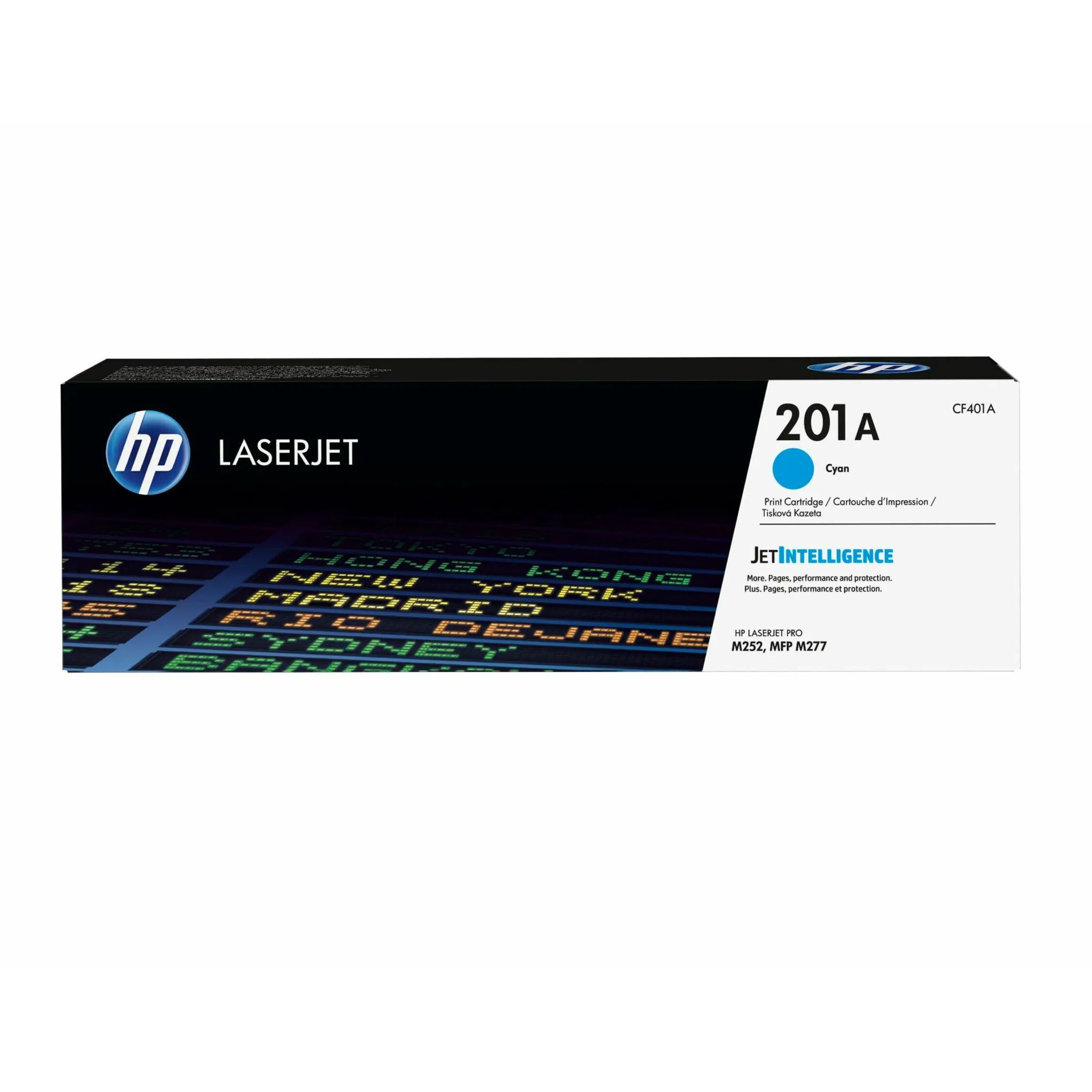 HP 201A Original Laser Toner Cartridge - Cyan - 1 Each - 1400 Pages