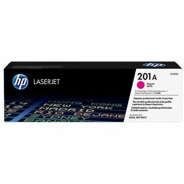 HP 201A Original Laser Toner Cartridge - Magenta - 1 Each - 1400 Pages