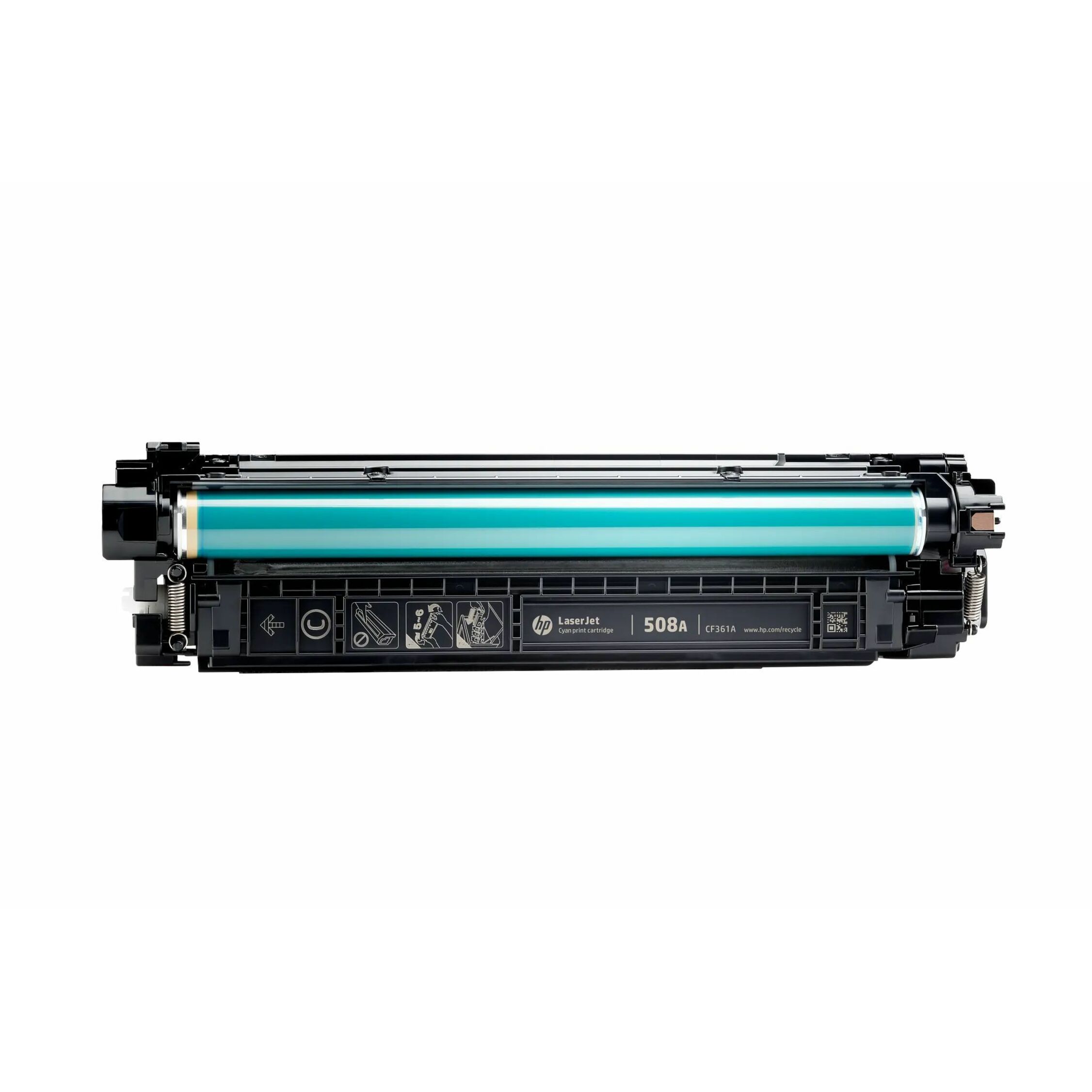 HP 508A (CF361A) Original Laser Toner Cartridge - Single Pack - Cyan - 1 Each - 5000 Pages
