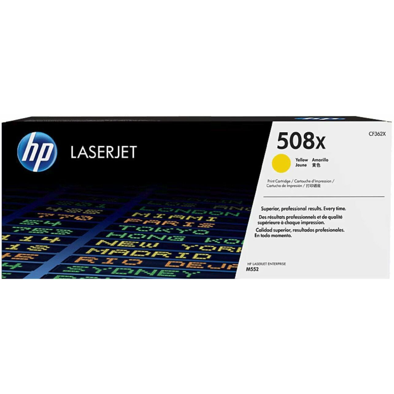 HP 508X (CF362X) Original High Yield Laser Toner Cartridge