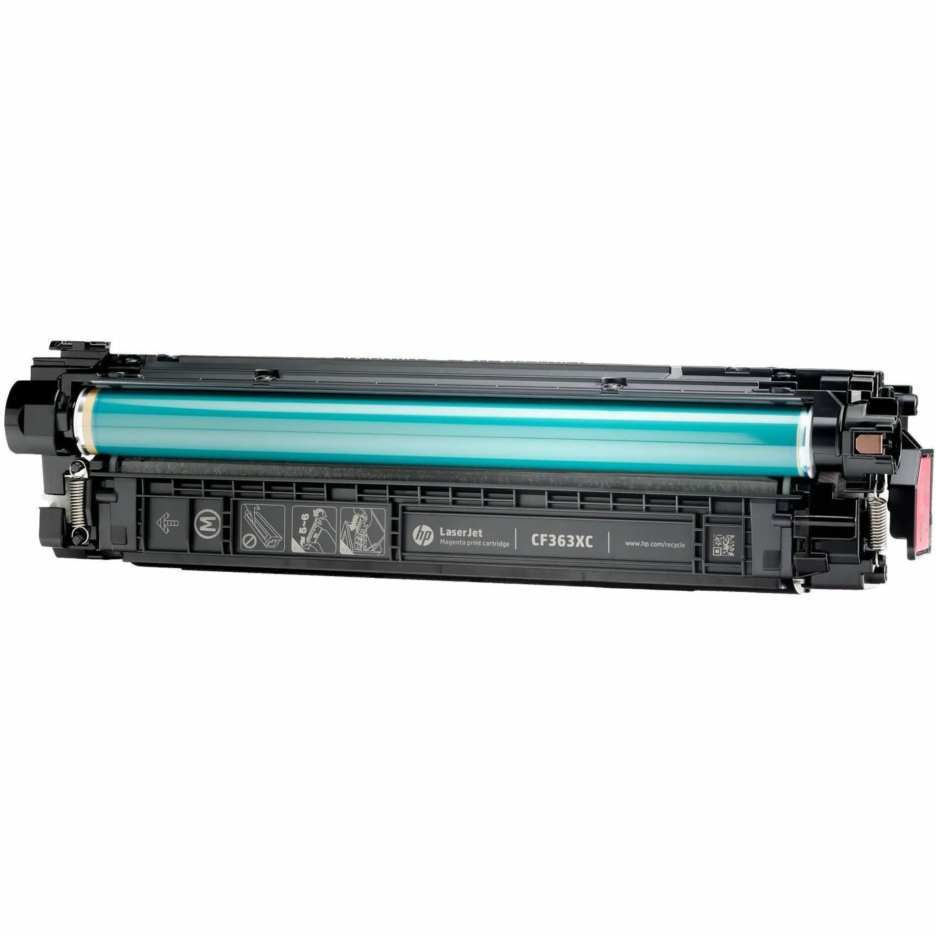 HP 508X (CF363X) Original High Yield Laser Toner Cartridge - Single Pack - Magenta - 1 Each - 9500 Pages — alternate image1