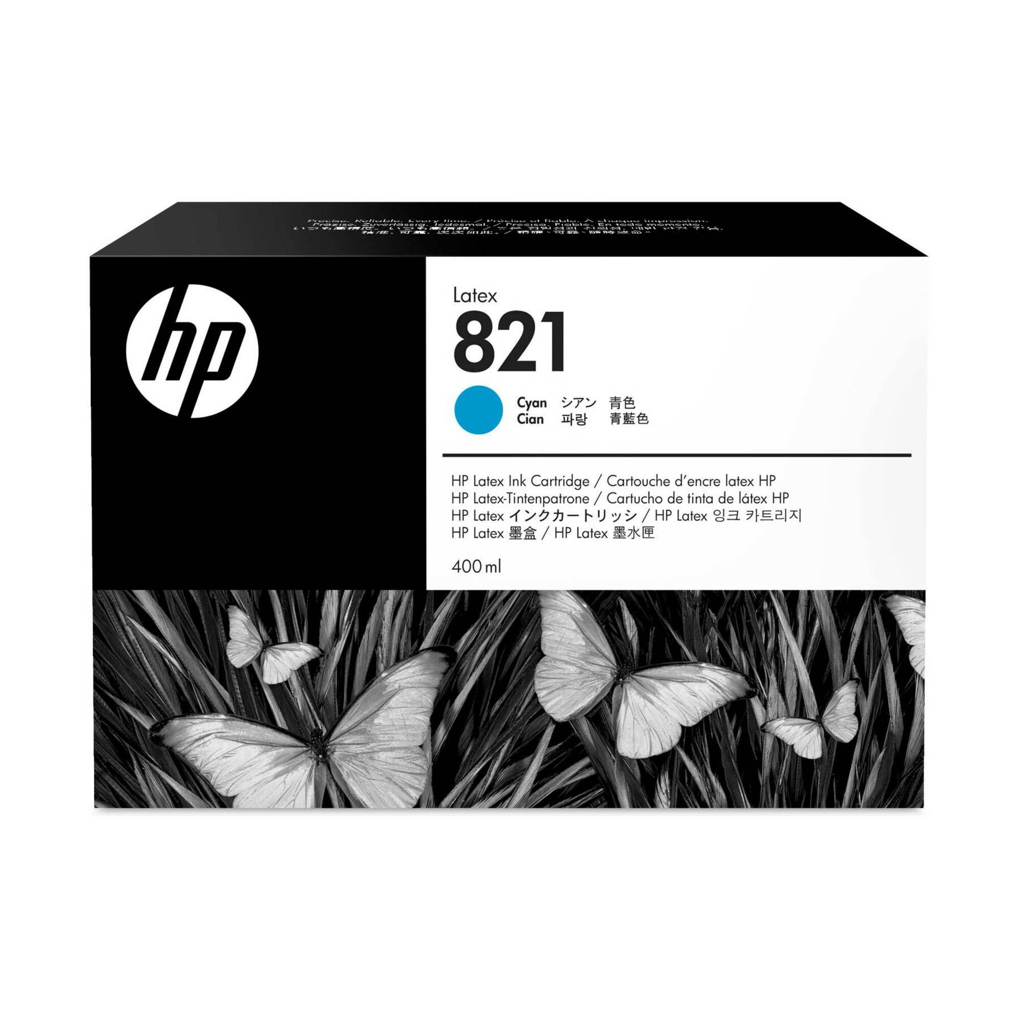 HP 821 Original Inkjet Ink Cartridge - Cyan Pack