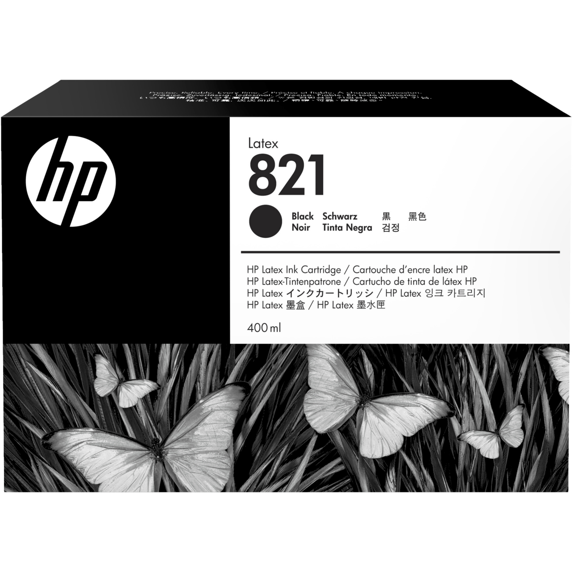 HP 821 Original Inkjet Ink Cartridge - Black Pack