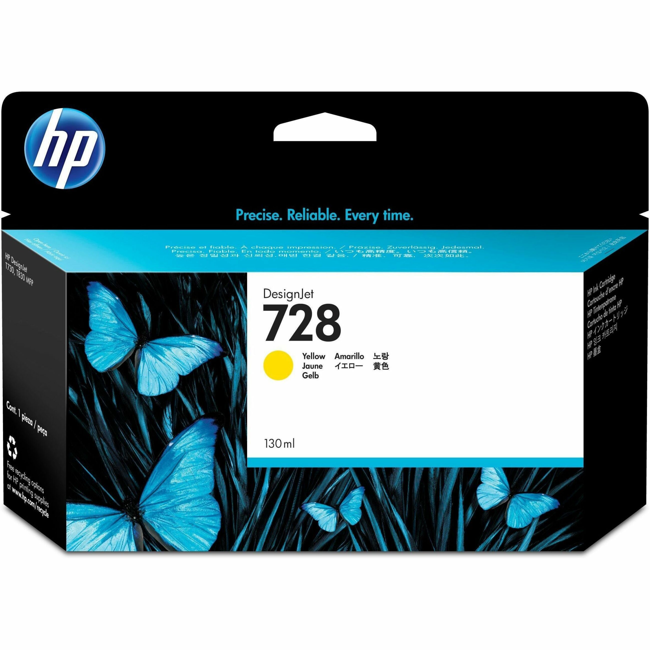 HP 728 Original Inkjet Ink Cartridge