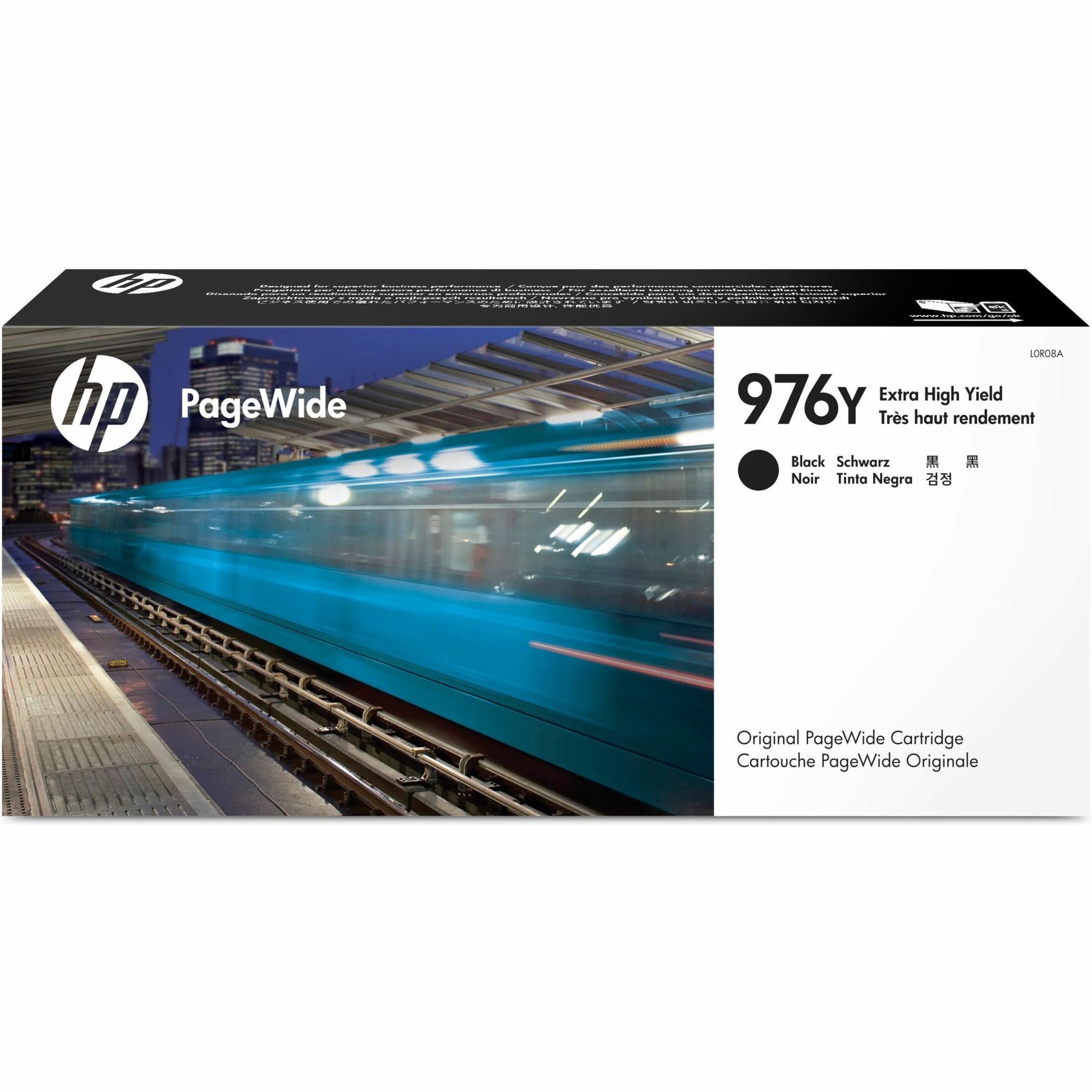 HP 976Y (L0R08A) Original Ink Cartridge - Page Wide - Extra High Yield - 17000 Pages - Black - 1 Each