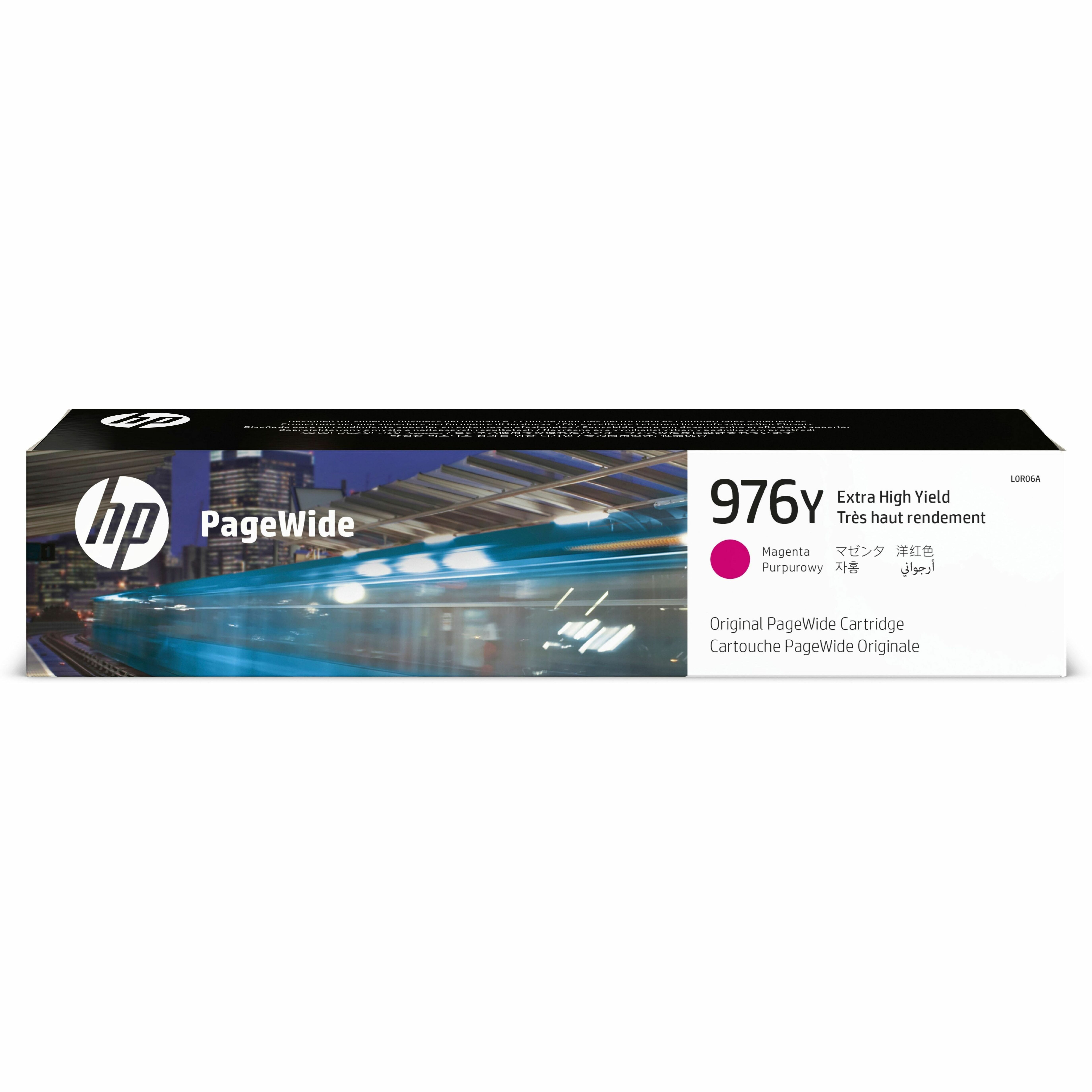HP 976Y (L0R06A) Original Ink Cartridge - Page Wide - Extra High Yield - 13000 Pages - Magenta - 1 Each