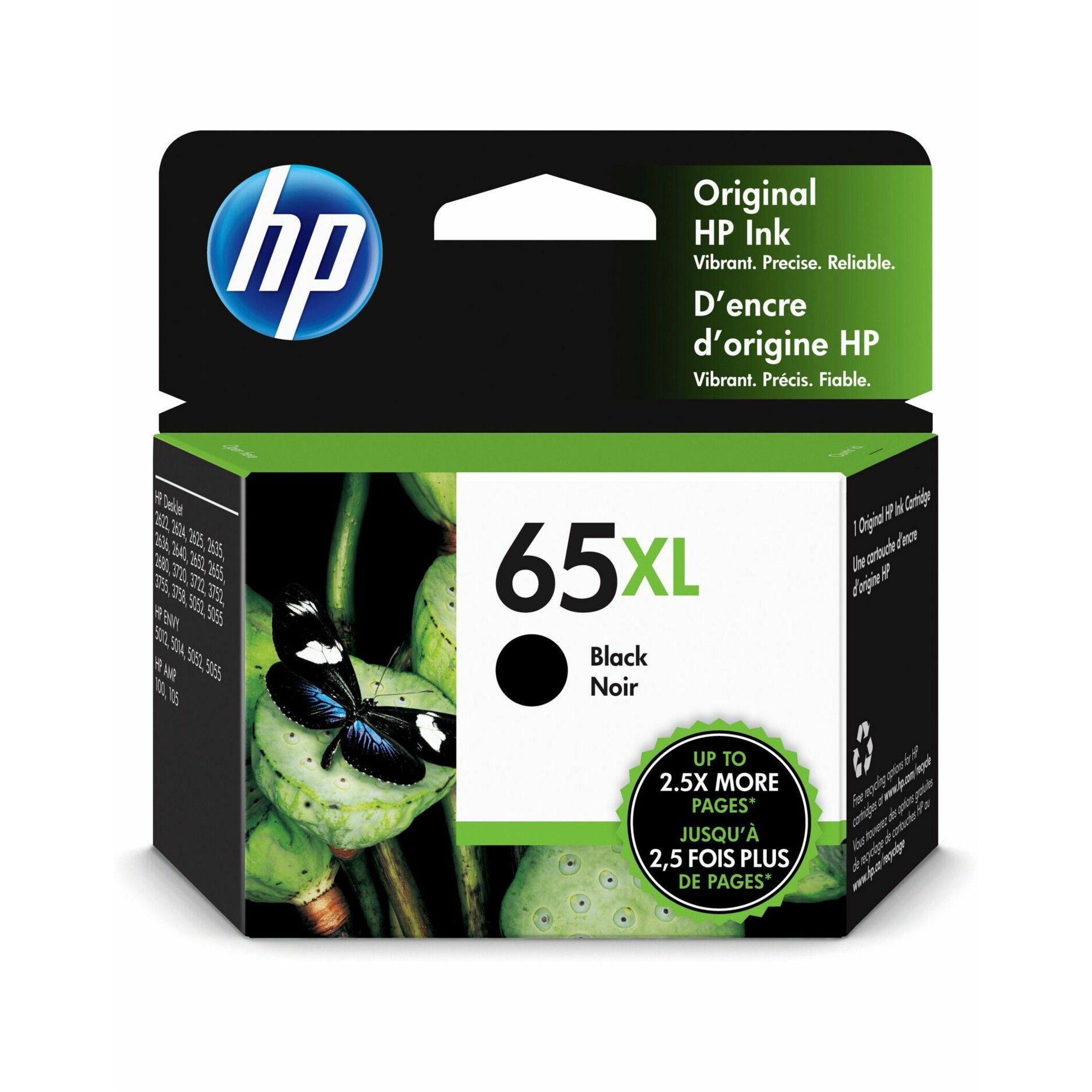 HP 65XL (N9K04AN#140) Original Ink Cartridge - Single Pack - 300 Pages
