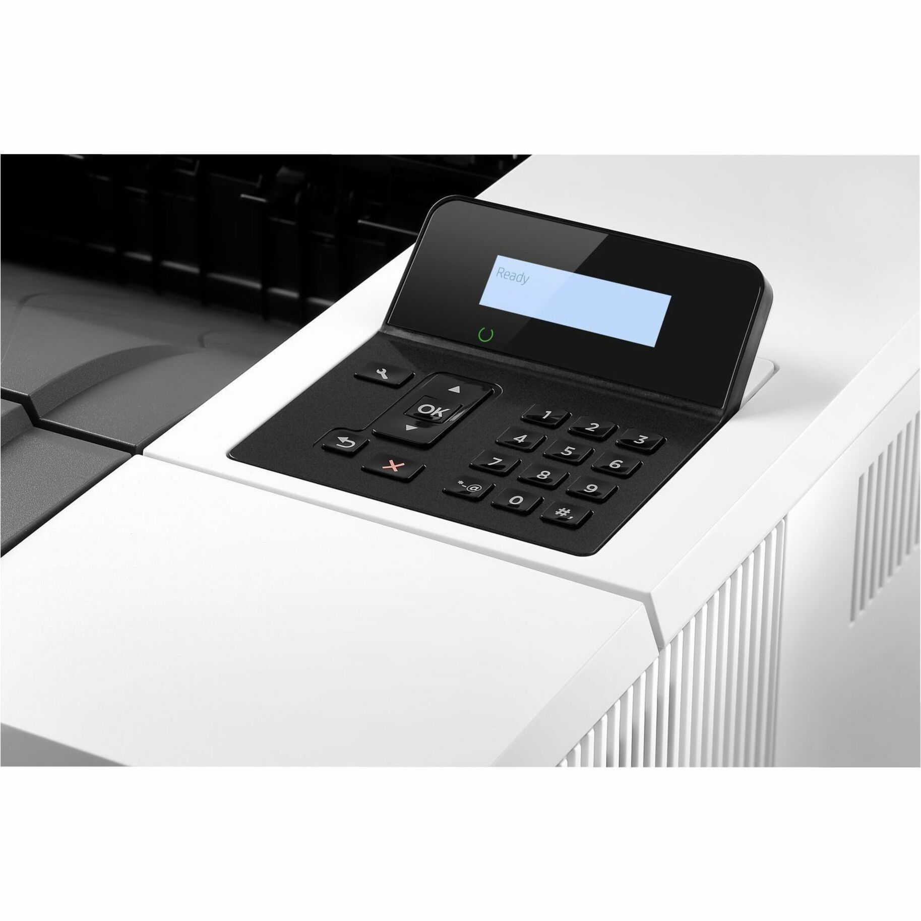 HP LaserJet Pro M501 M501dn Desktop Laser Printer - Monochrome - 45 ppm Mono - 4800 x 600 dpi Print - Automatic Duplex Print - 650 Sheets Input - Ethernet - HP ePrint, Apple AirPrint, Mopria - 100000 Pages Duty Cycle - Plain Paper Print - USB — alternate image2
