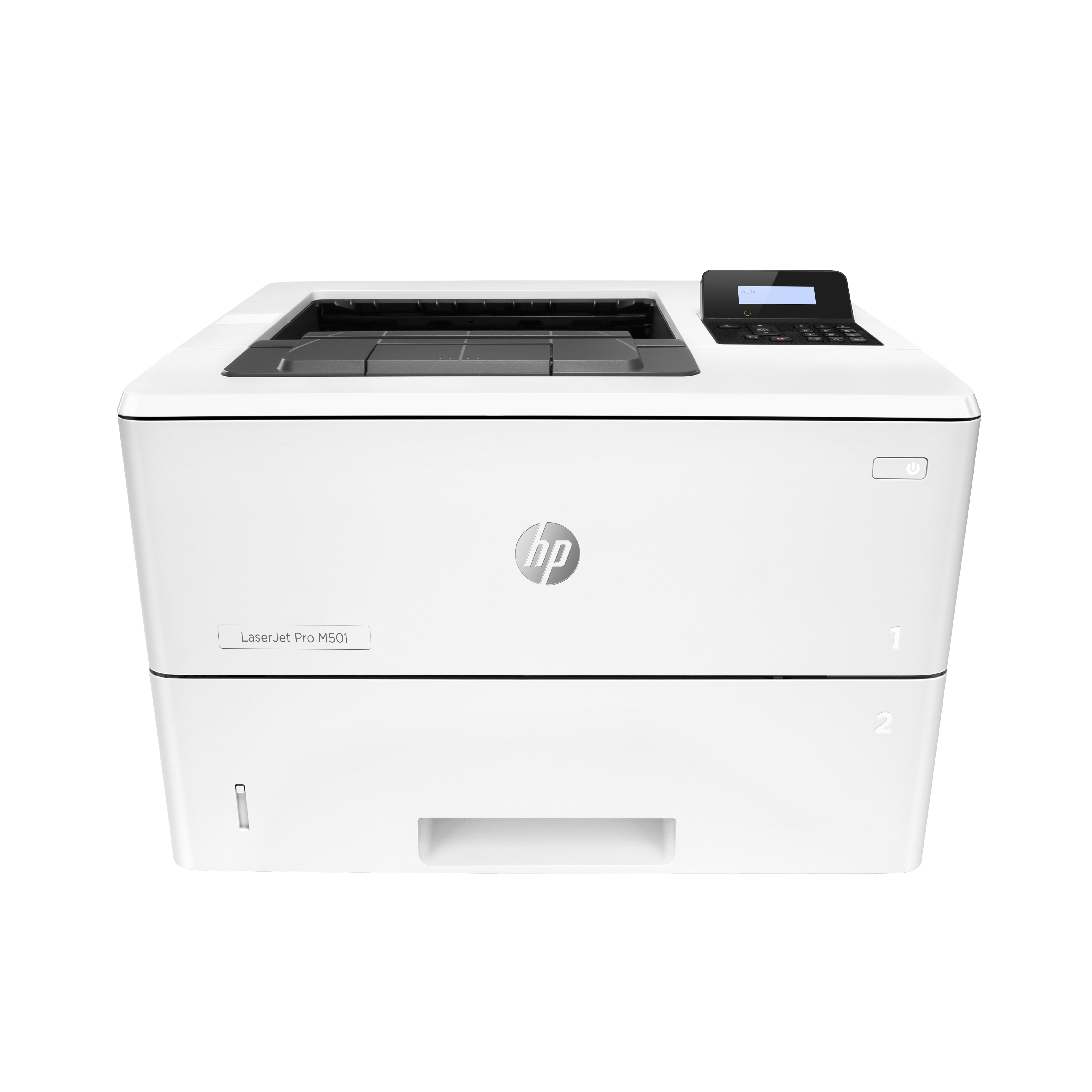 HP LaserJet Pro M501 M501dn Desktop Laser Printer - Monochrome - 45 ppm Mono - 4800 x 600 dpi Print - Automatic Duplex Print - 650 Sheets Input - Ethernet - HP ePrint, Apple AirPrint, Mopria - 100000 Pages Duty Cycle - Plain Paper Print - USB