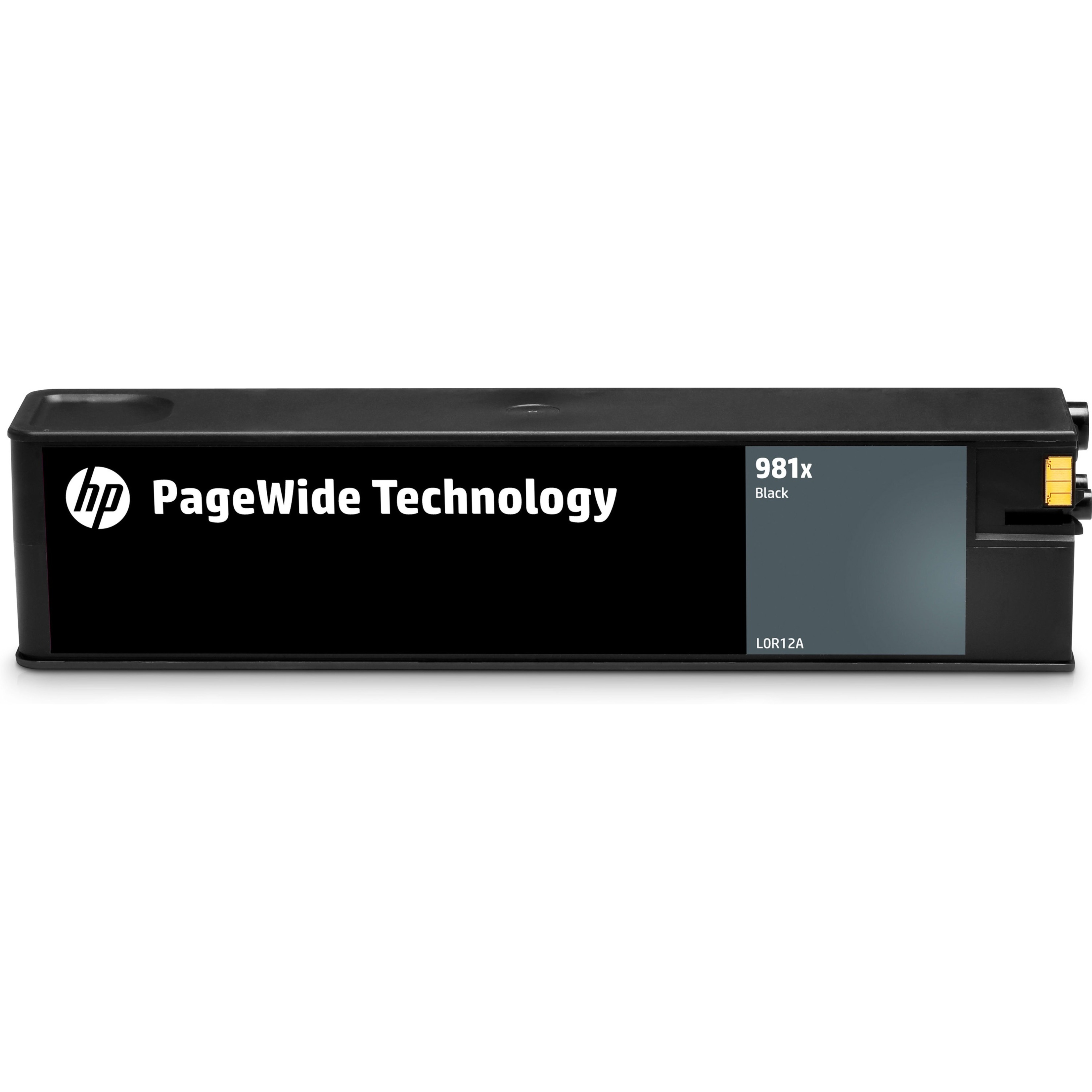 HP 981X (L0R12A) Original High Yield Page Wide Ink Cartridge - Single Pack - Black - 1 Each - 11000 Pages — frontmaximum