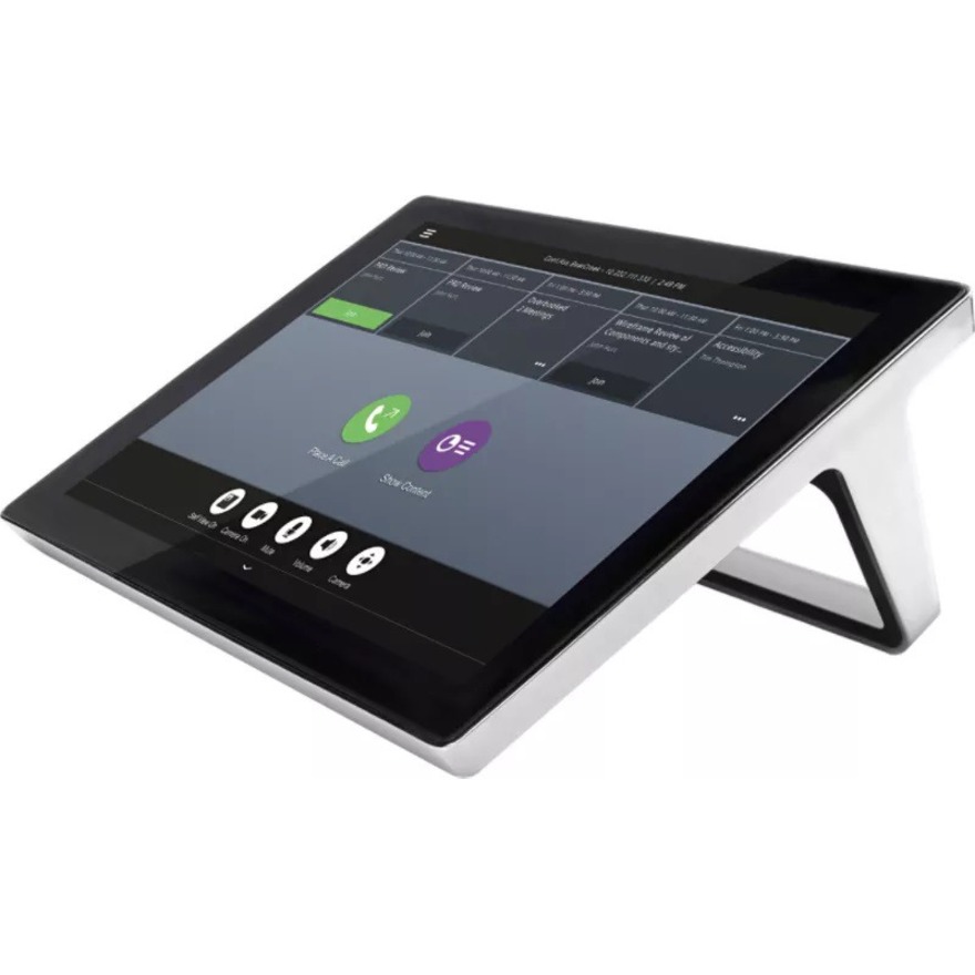 Poly RealPresence Touch LCD Touchscreen Monitor - 16:10 - 10.1" Viewable - Multi-touch Screen - 1280 x 800 - WXGA - USB - Black, Silver — rightmaximum