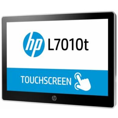 HP L7010t LCD Touchscreen Monitor - 16:10 - 30 ms - 10.1" Viewable - Projected Capacitive - Multi-touch Screen - 1280 x 800 - WXGA - 16.7 Million Colors - 800:1 - 220 Nit - LED Backlight - DisplayPort - Asteroid, Cool Gray, Black - 3 Year
