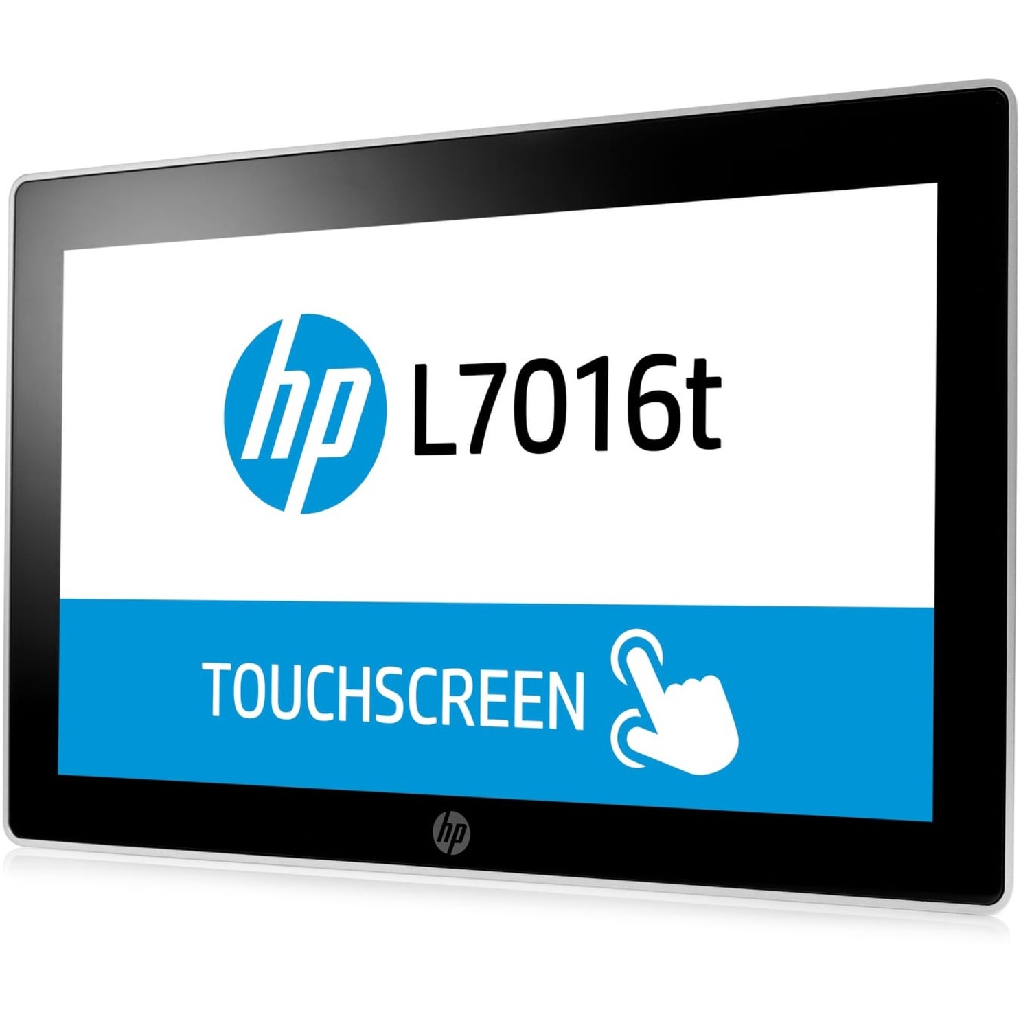 HP L7016t 16" Class LCD Touchscreen Monitor - 16:9 - 8 ms - 15.6" Viewable - Projected Capacitive - 1366 x 768 - WXGA - 360 Nit - LED Backlight - 3 Year — leftmaximum