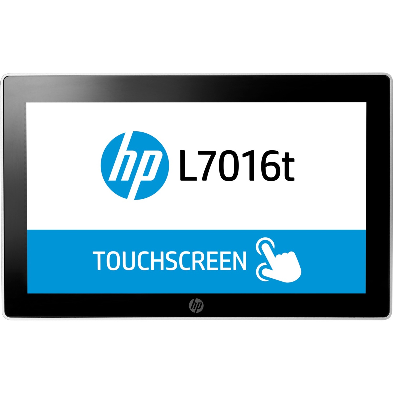 HP L7016t 16" Class LCD Touchscreen Monitor - 16:9 - 8 ms - 15.6" Viewable - Projected Capacitive - 1366 x 768 - WXGA - 360 Nit - LED Backlight - 3 Year