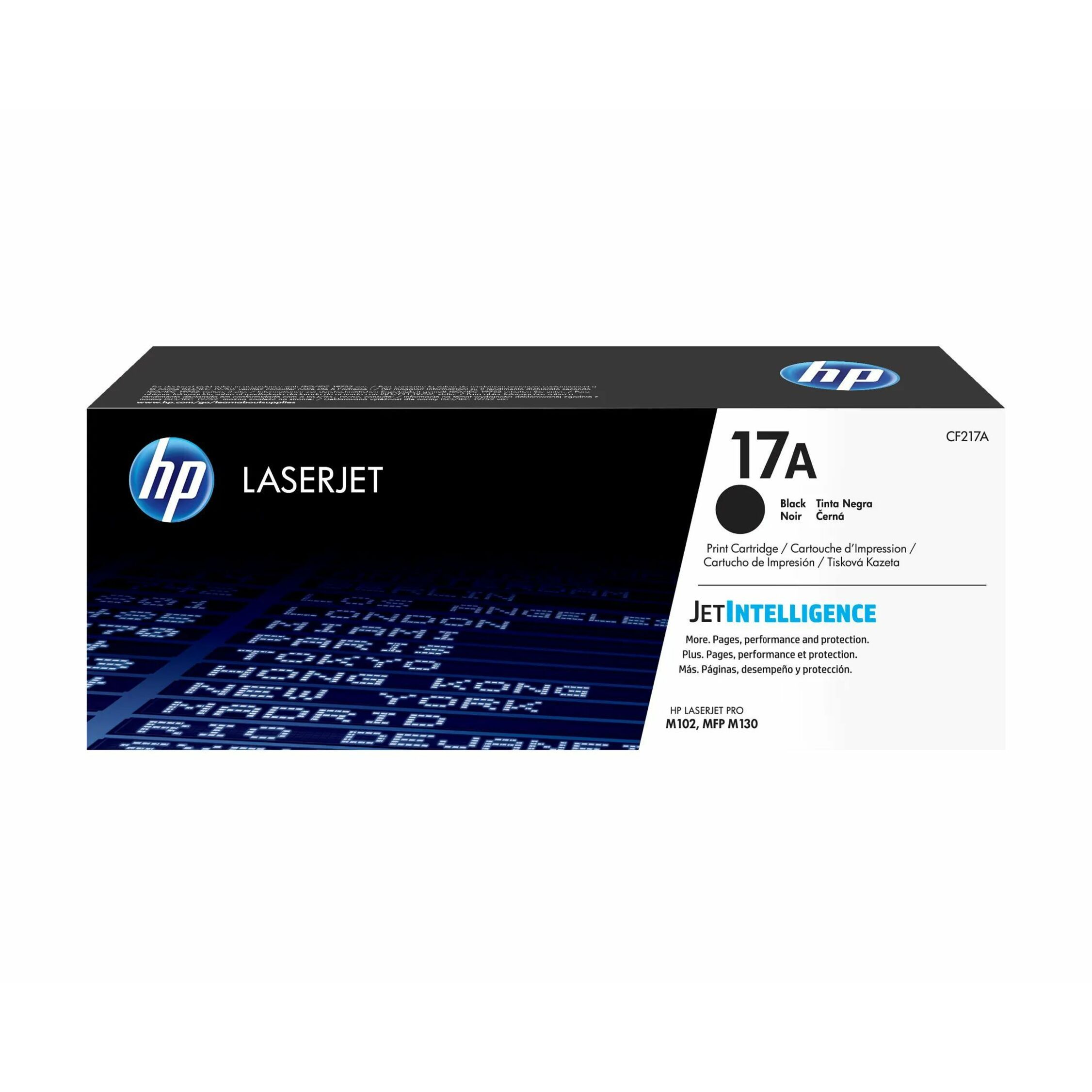 HP 17A Original Standard Yield Laser Toner Cartridge - Black - 1 Each - 1600 Pages