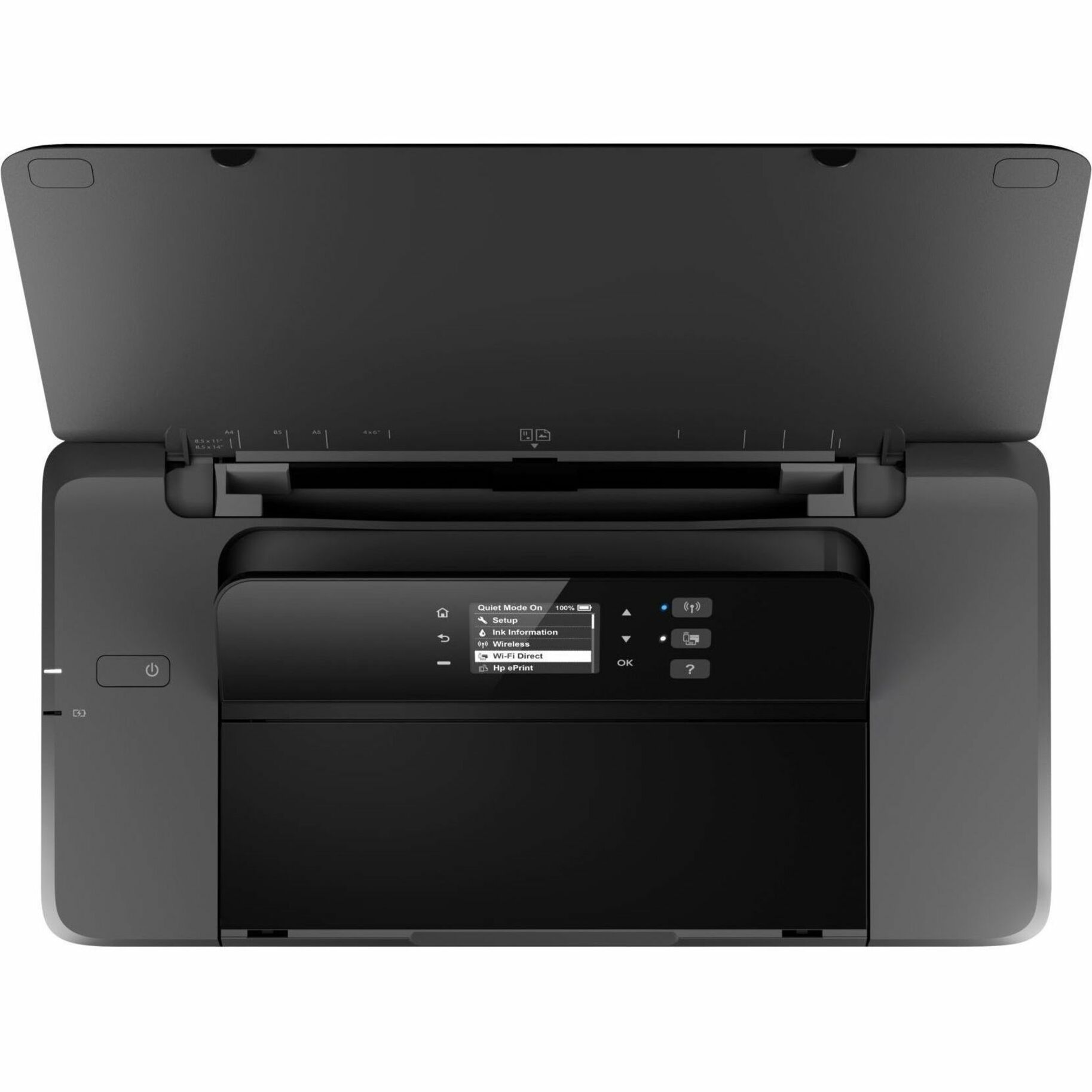 HP Officejet 200 Portable Inkjet Printer - Color - 20 ppm Mono / 19 ppm Color - 4800 x 1200 dpi Print - Manual Duplex Print - 50 Sheets Input - Wireless LAN - HP ePrint, Wi-Fi Direct - 500 Pages Duty Cycle - Photo Print - USB — alternate image4