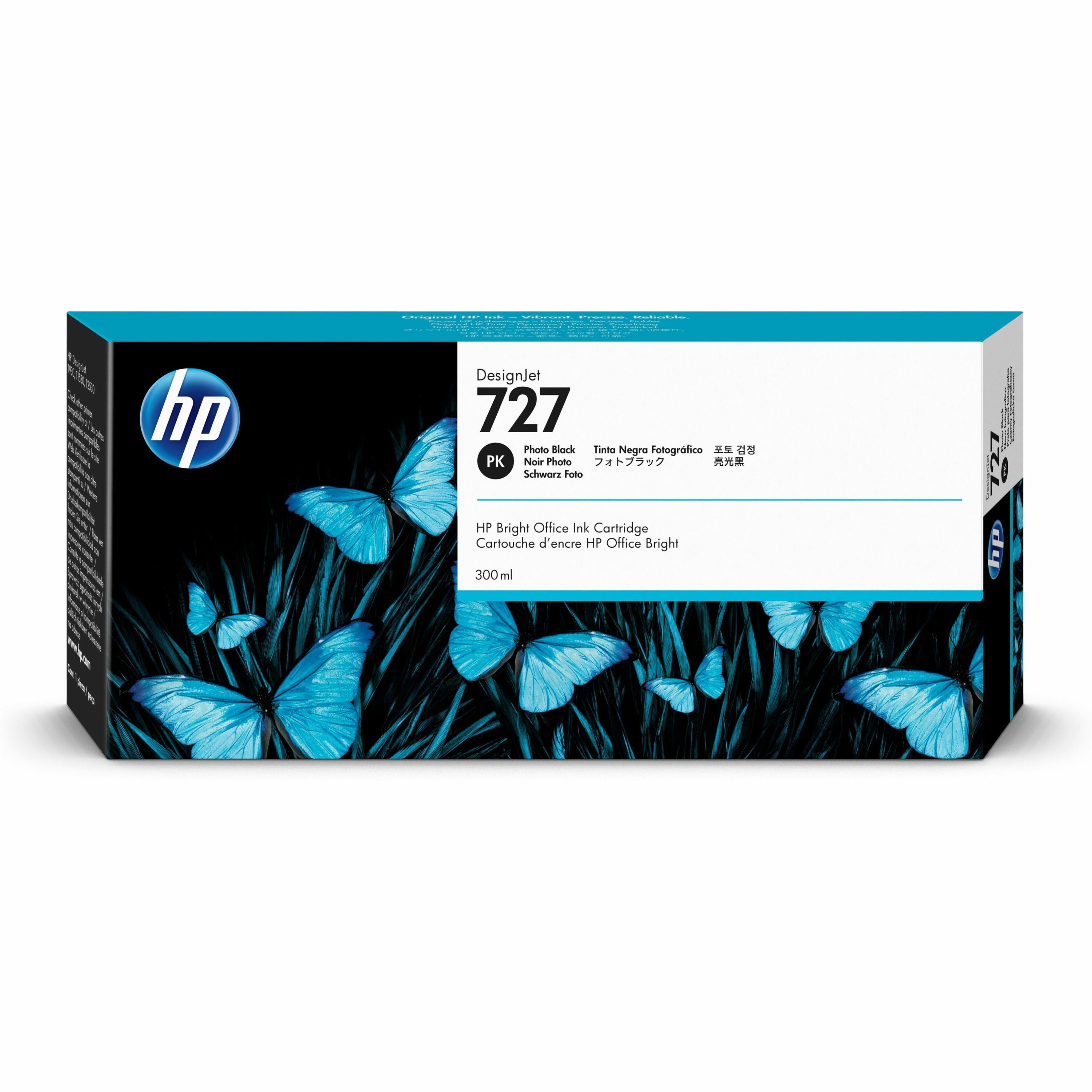 HP 727 Original Inkjet Ink Cartridge - Photo Black Pack