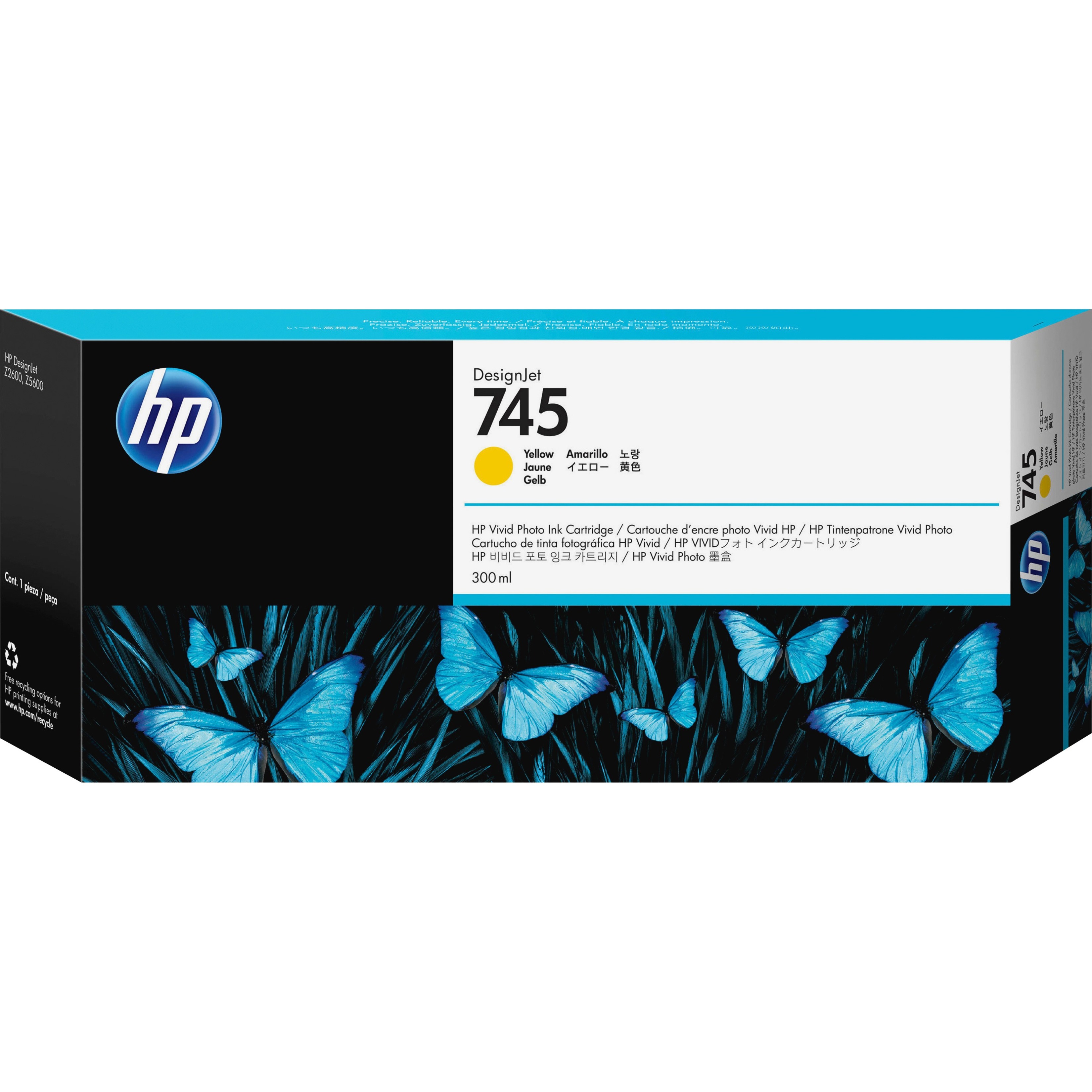 HP 745 (F9K02A) Original Inkjet Ink Cartridge