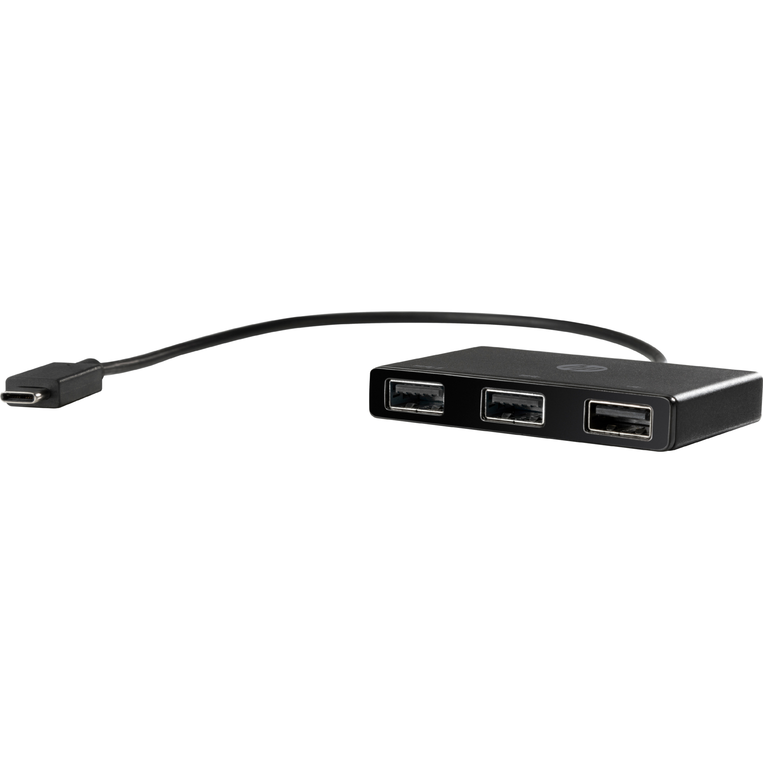 HP USB-C to USB-A Hub - USB Type C - External - 3 USB Port(s) - 1 USB 2.0 Port(s) - 2 USB 3.1 Port(s) — alternate image1