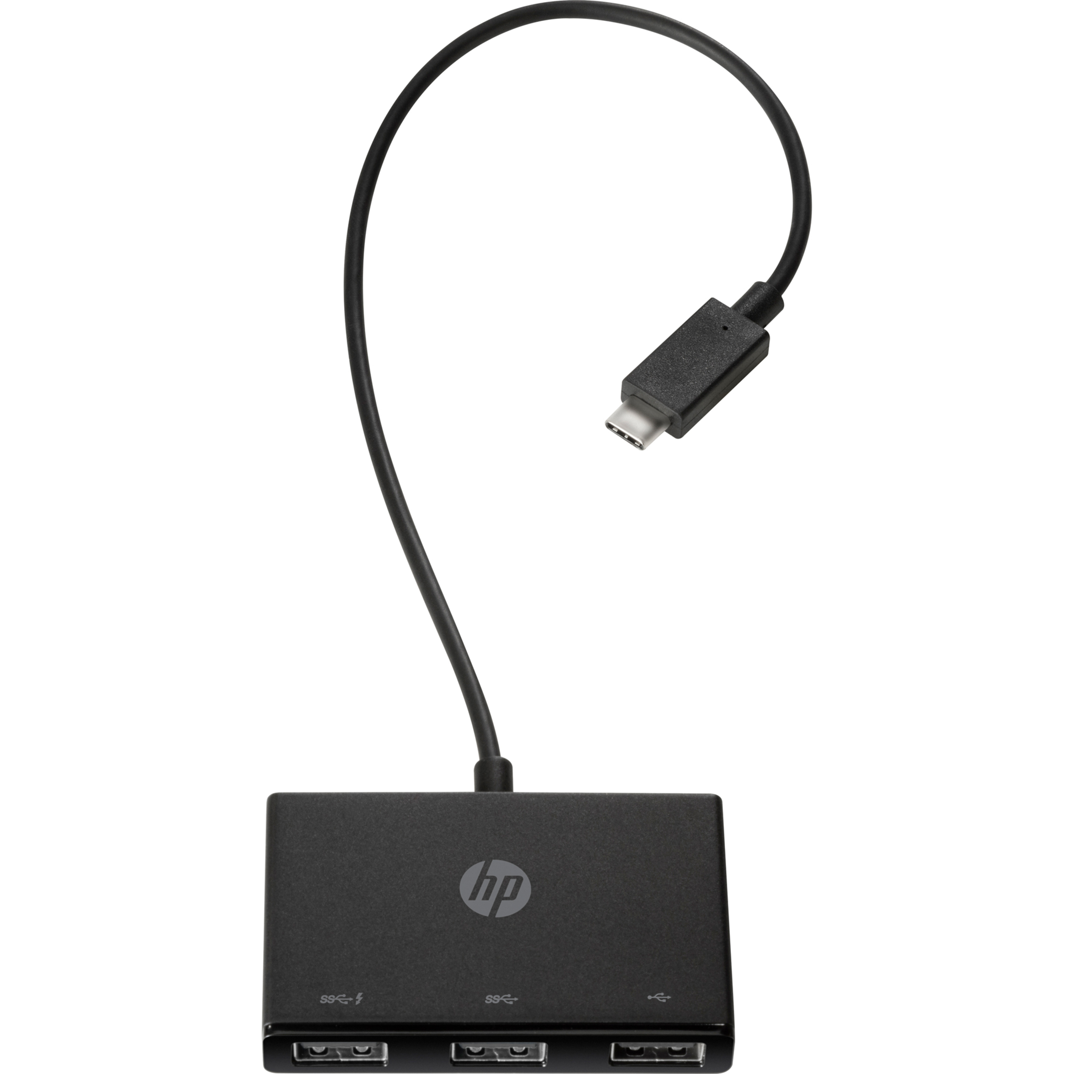 HP USB-C to USB-A Hub - USB Type C - External - 3 USB Port(s) - 1 USB 2.0 Port(s) - 2 USB 3.1 Port(s) — alternate image2