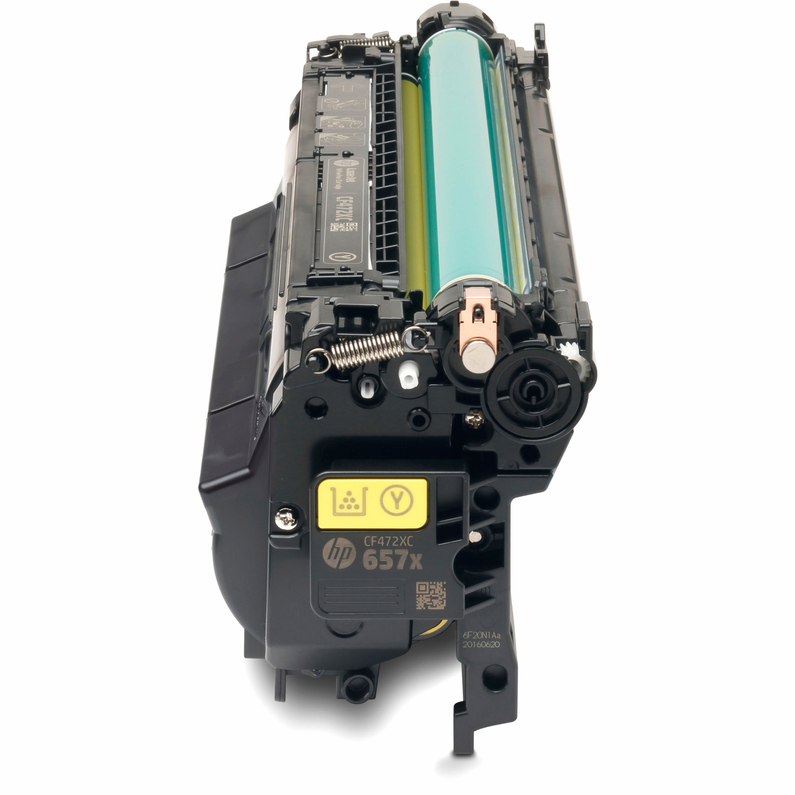 HP 657X (CF472X) Original High Yield Laser Toner Cartridge - Yellow - 1 Each - 23000 Pages — hero shot