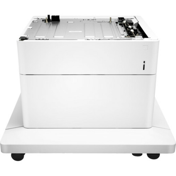 HP Color LaserJet 550-sheet Paper Tray with Stand - 550 Sheet - Plain Paper - A6 4.10" x 5.80" , Legal 8.50" x 14" — alternate image1