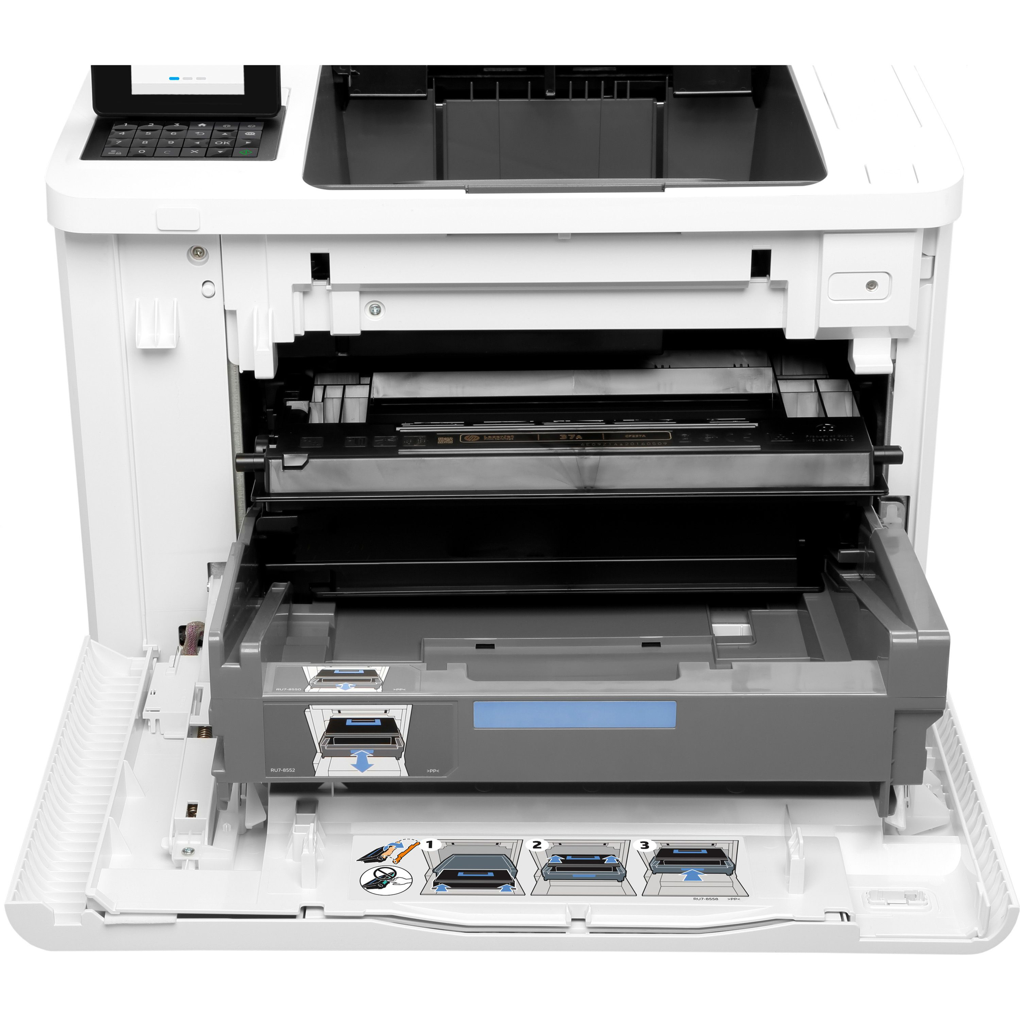 HP LaserJet M607 M607n Desktop Laser Printer - Monochrome - 55 ppm Mono - 1200 x 1200 dpi Print - Manual Duplex Print - 650 Sheets Input - Ethernet - 250000 Pages Duty Cycle - Plain Paper Print - USB — jack pack