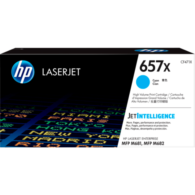 HP 657XC Toner Cartridge Contractual — alternate image1