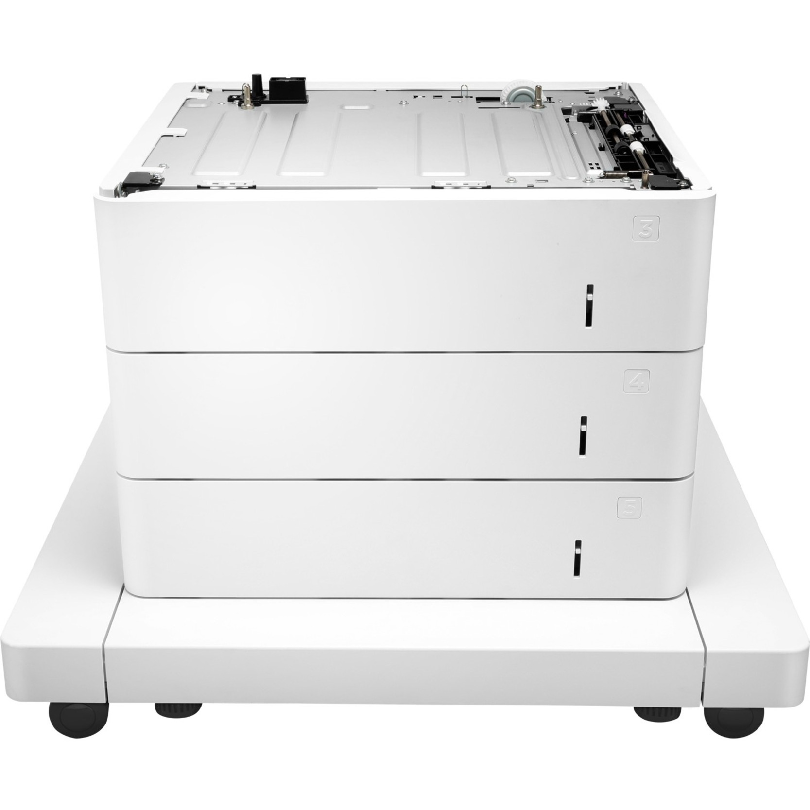 HP LaserJet 3x550-sheet Paper Feeder with Cabinet - 3 x 550 Sheet - Plain Paper, Recycled Paper, Preprinted Paper - Custom Size