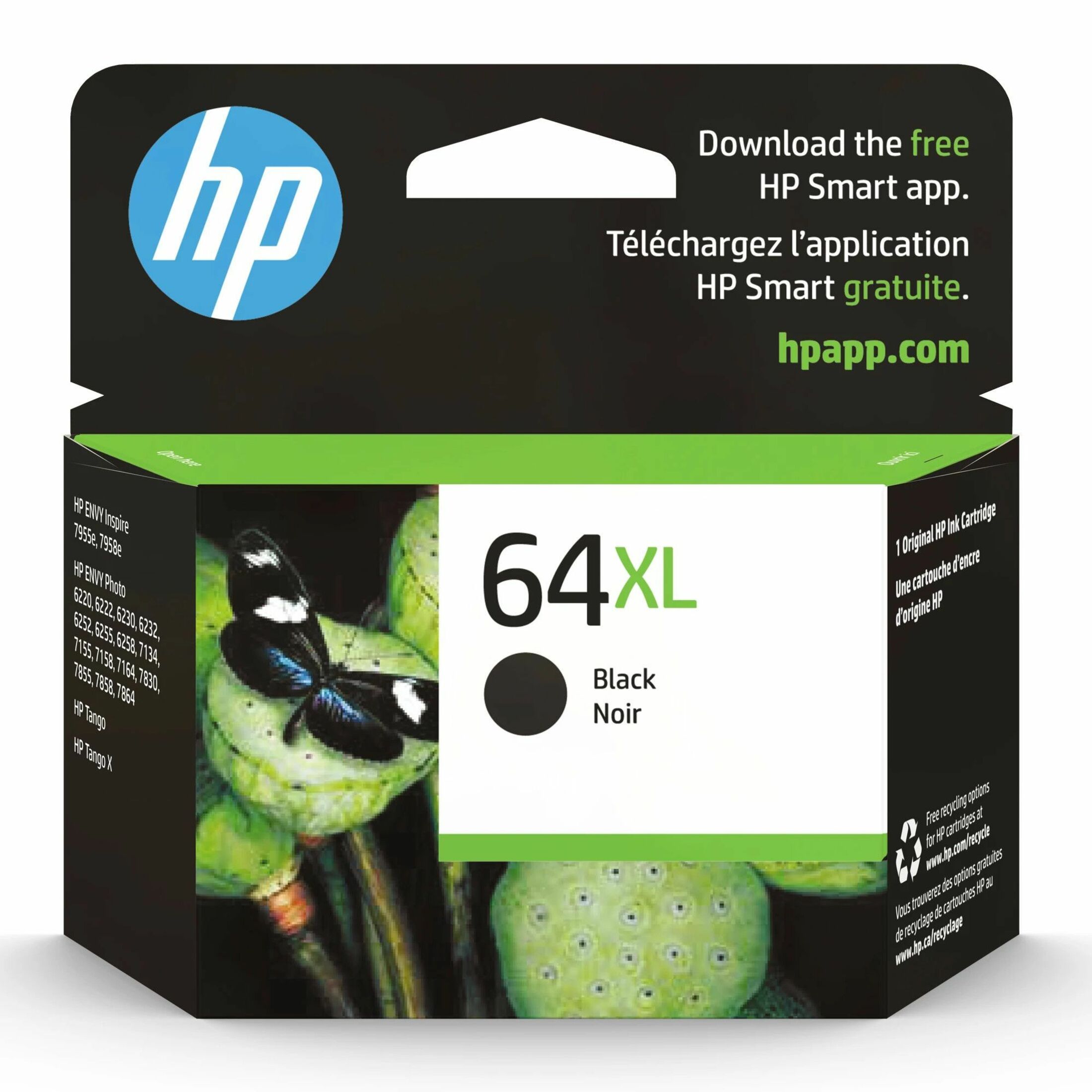 HP 64XL Original High Yield Inkjet Ink Cartridge