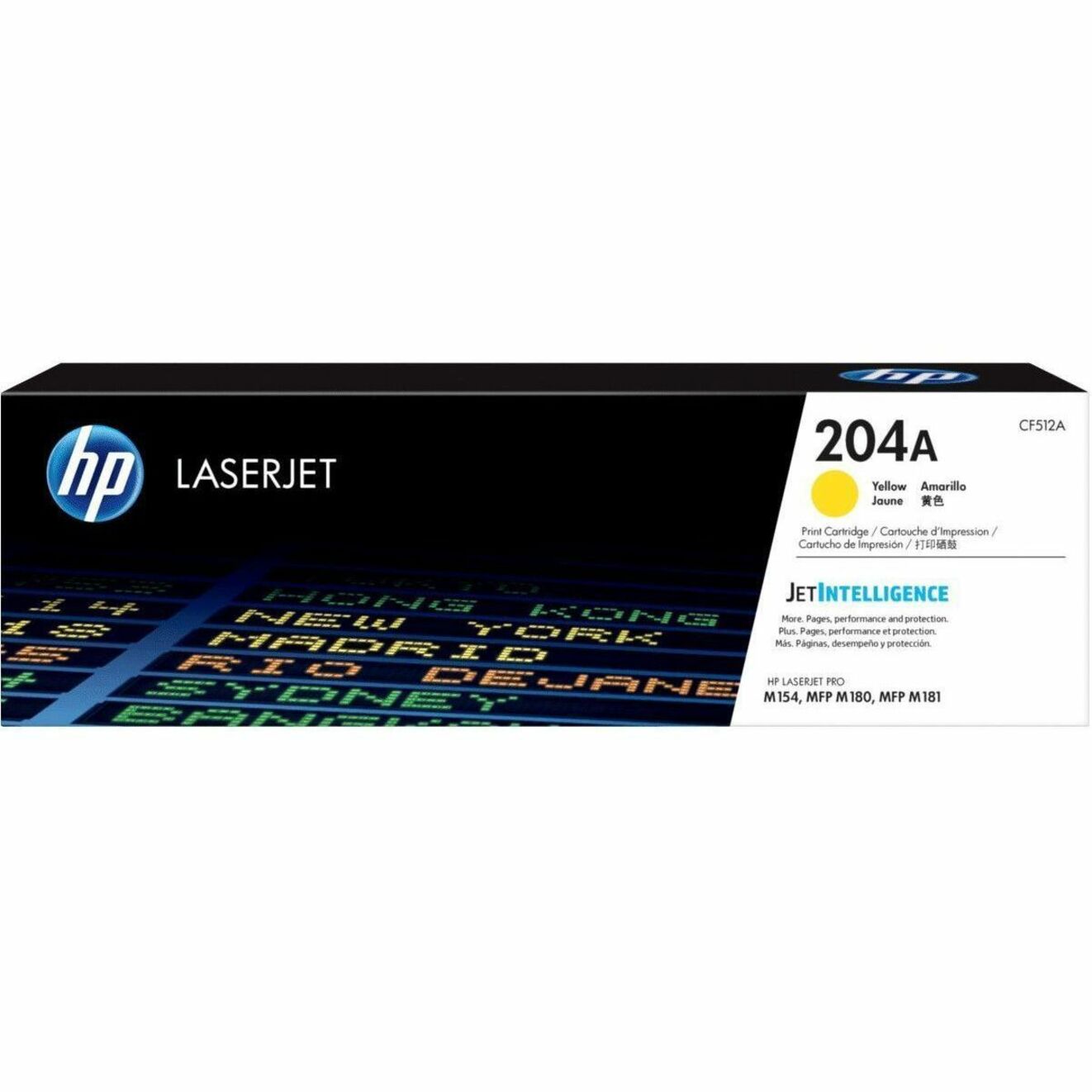 HP 204A (CF512A) Original Standard Yield Laser Toner Cartridge