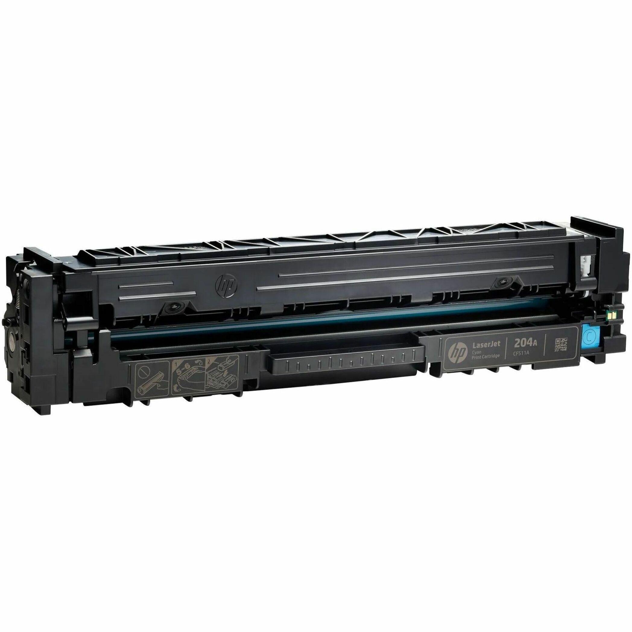 HP 204A (CF511A) Original Standard Yield Laser Toner Cartridge - Cyan - 1 Each - 900 Pages — alternate image1