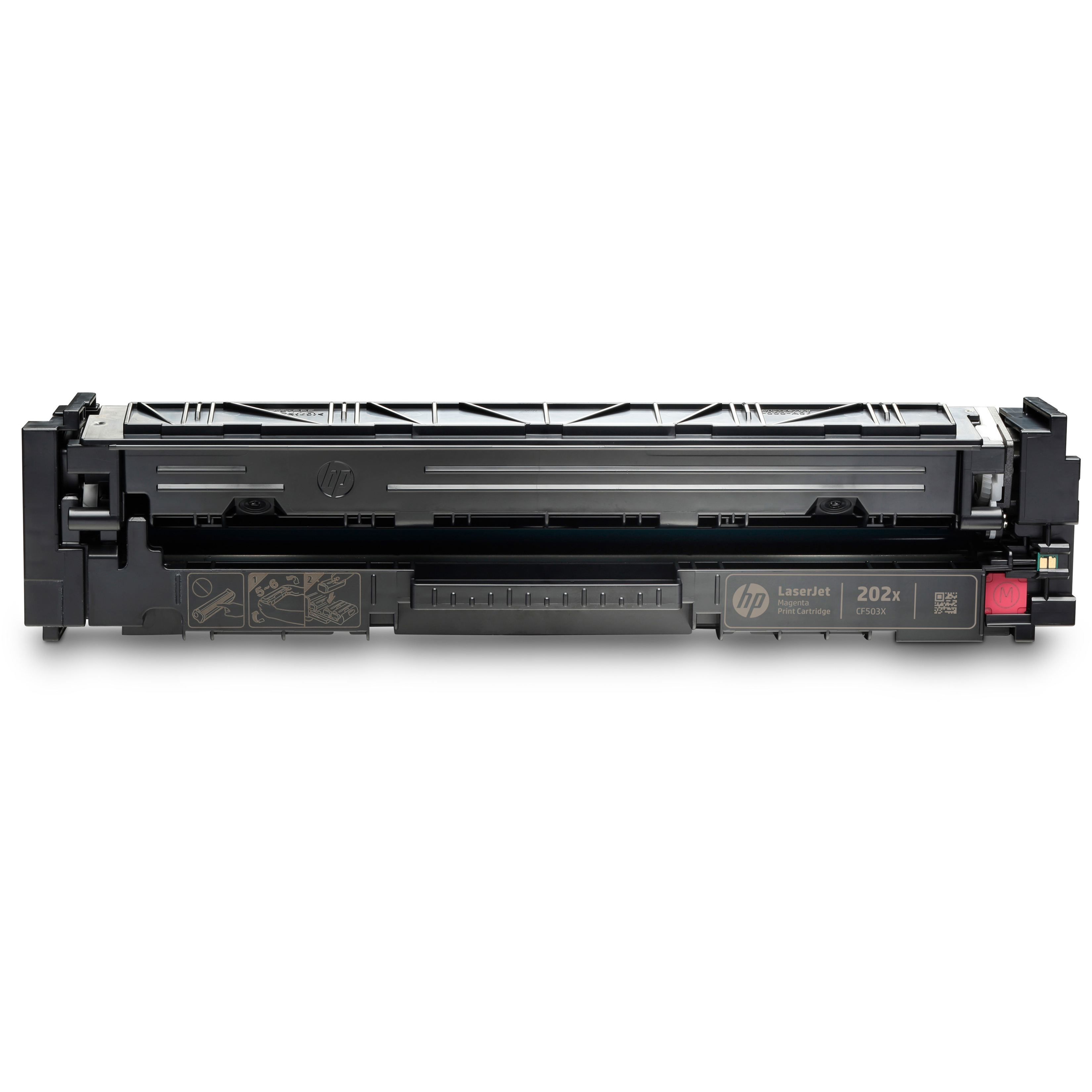HP 202X (CF503X) Original High Yield Laser Toner Cartridge - Magenta - 1 Each - 2500 Pages — out of package