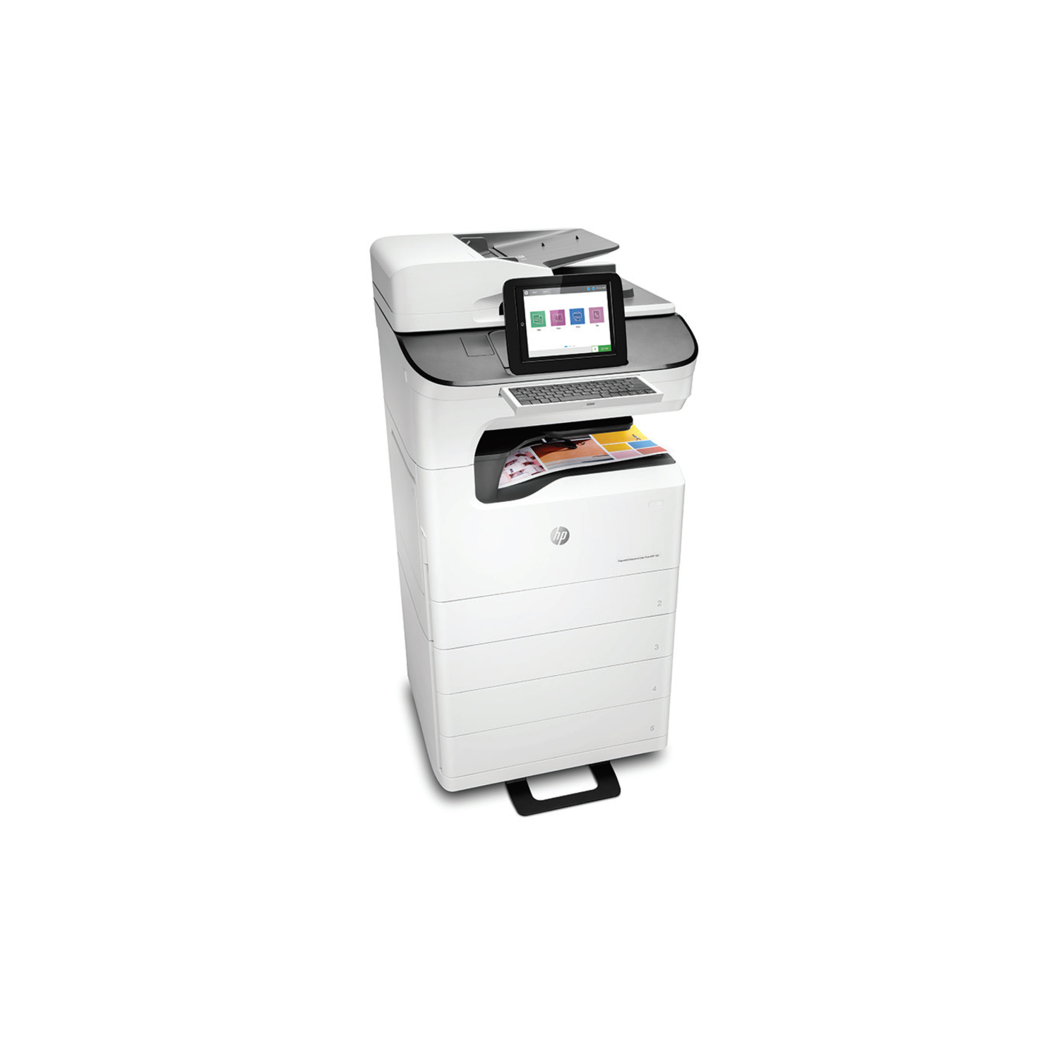 HP PageWide 785zs Page Wide Array Multifunction Printer-Color-Copier/Fax/Scanner-75 ppm Mono/75 ppm Color Print-2400x1200 Print-Automatic Duplex Print-125000 Pages Monthly-2300 sheets Input-Color Scanner-600 Optical Scan-Color Fax-Gigabit Ethernet - Copier/Fax/Printer/Scanner - 75 ppm Mono/75 ppm Color Print - 2400 x 1200 dpi Print - Automatic Duplex Print - Up to 125000 Pages Monthly - 2300 sheets Input - Color Scanner - 600 dpi Optical Scan - Color Fax - Gigabit Ethernet - USB - For Plain