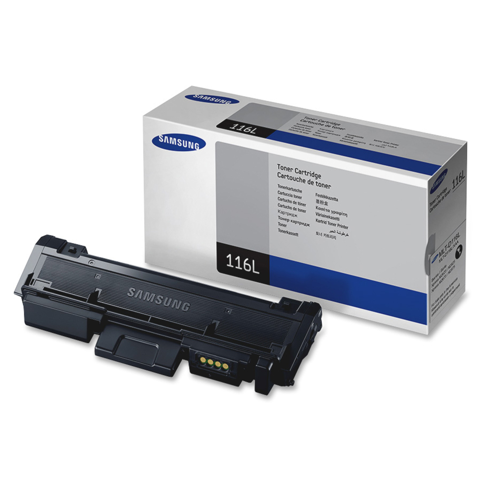 Samsung MLT-D116L (SU832A) High Yield Laser Toner Cartridge - Black - 1 Each - 3000 Black — out of package