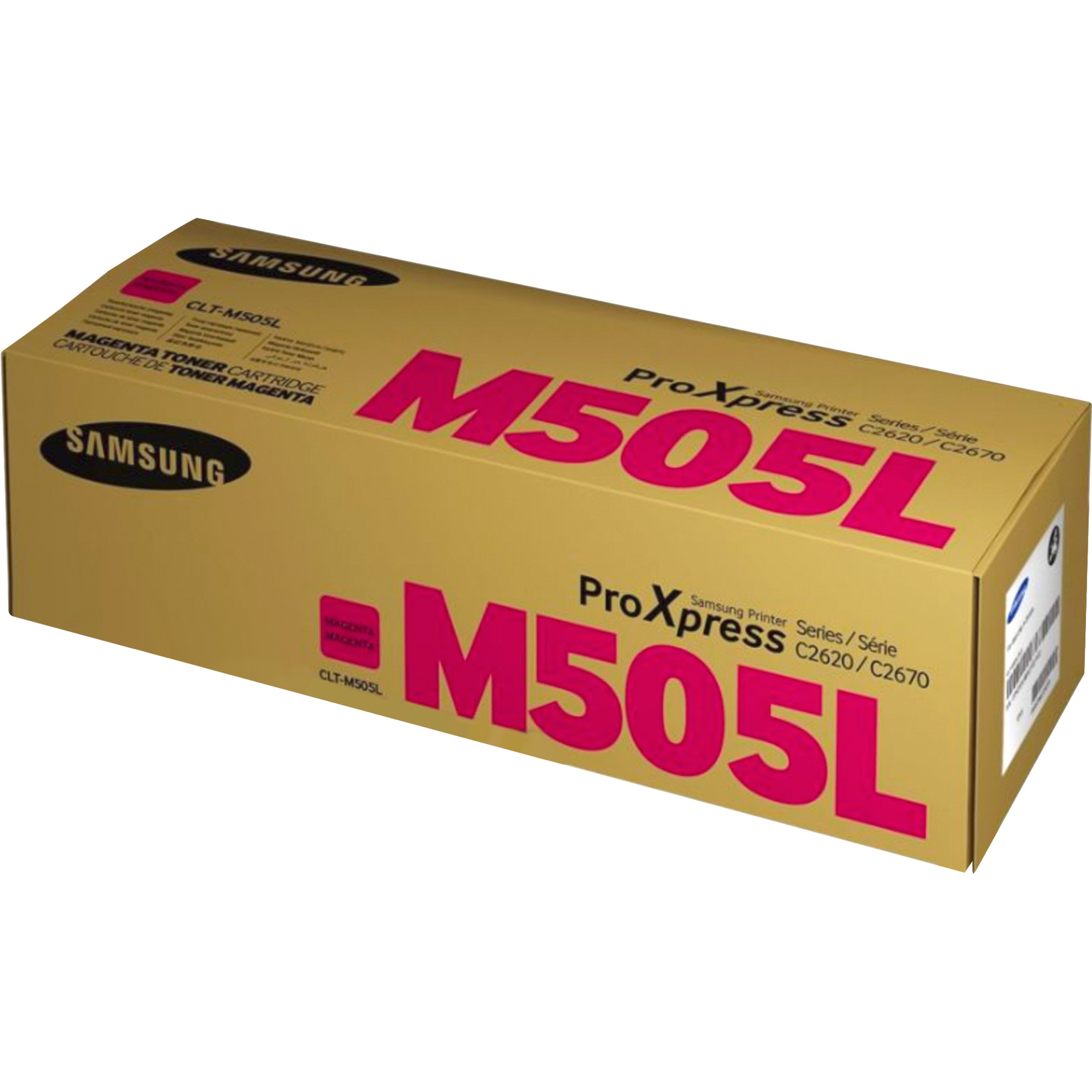 Samsung CLT-M505L (SU304A) Toner Cartridge - Magenta - 3500 Pages