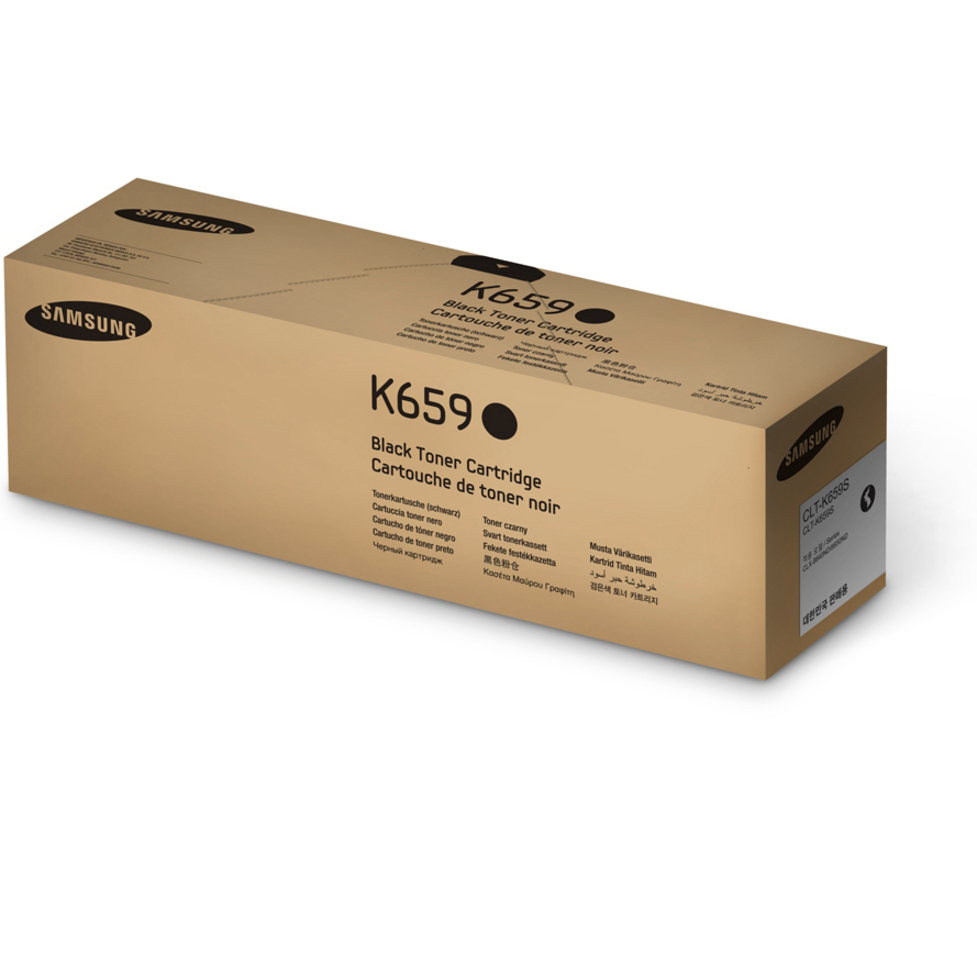 Samsung CLT-K659S Laser Toner Cartridge - Black - 1 Pack - 20000 Pages