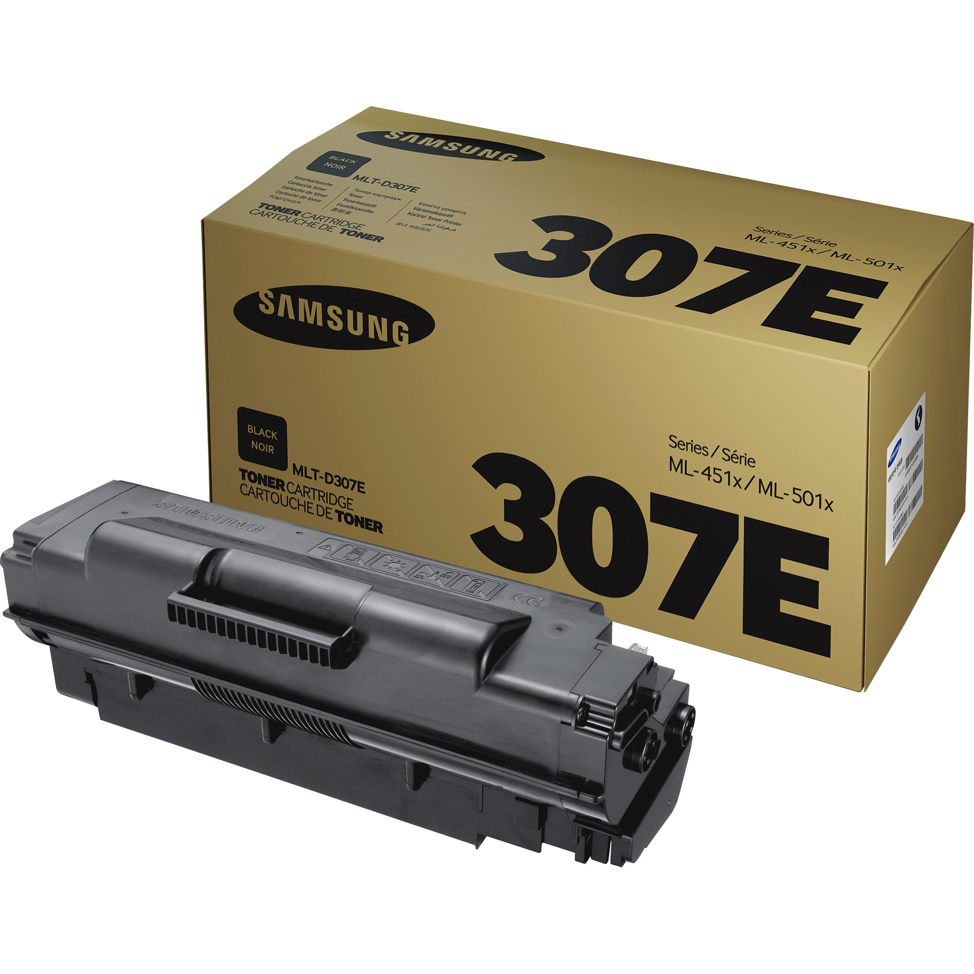 Samsung MLT-D307E (SV061A) MLT-D307 Black Toner Cartridge - 20000 Pages — out of package