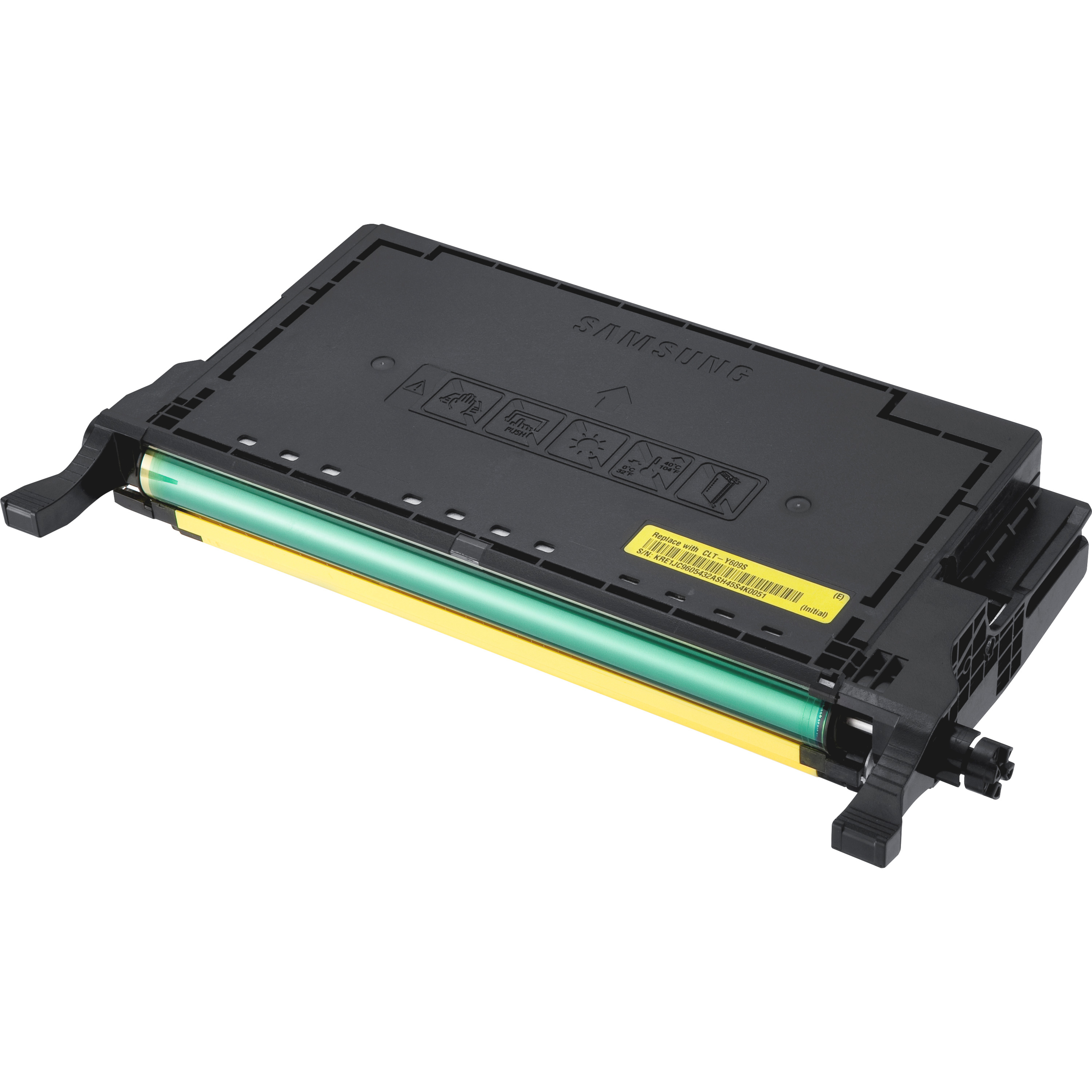 HP CLT-Y609S (SU563A) Laser Toner Cartridge - Yellow - 1 Each - 7000 Pages — out of package