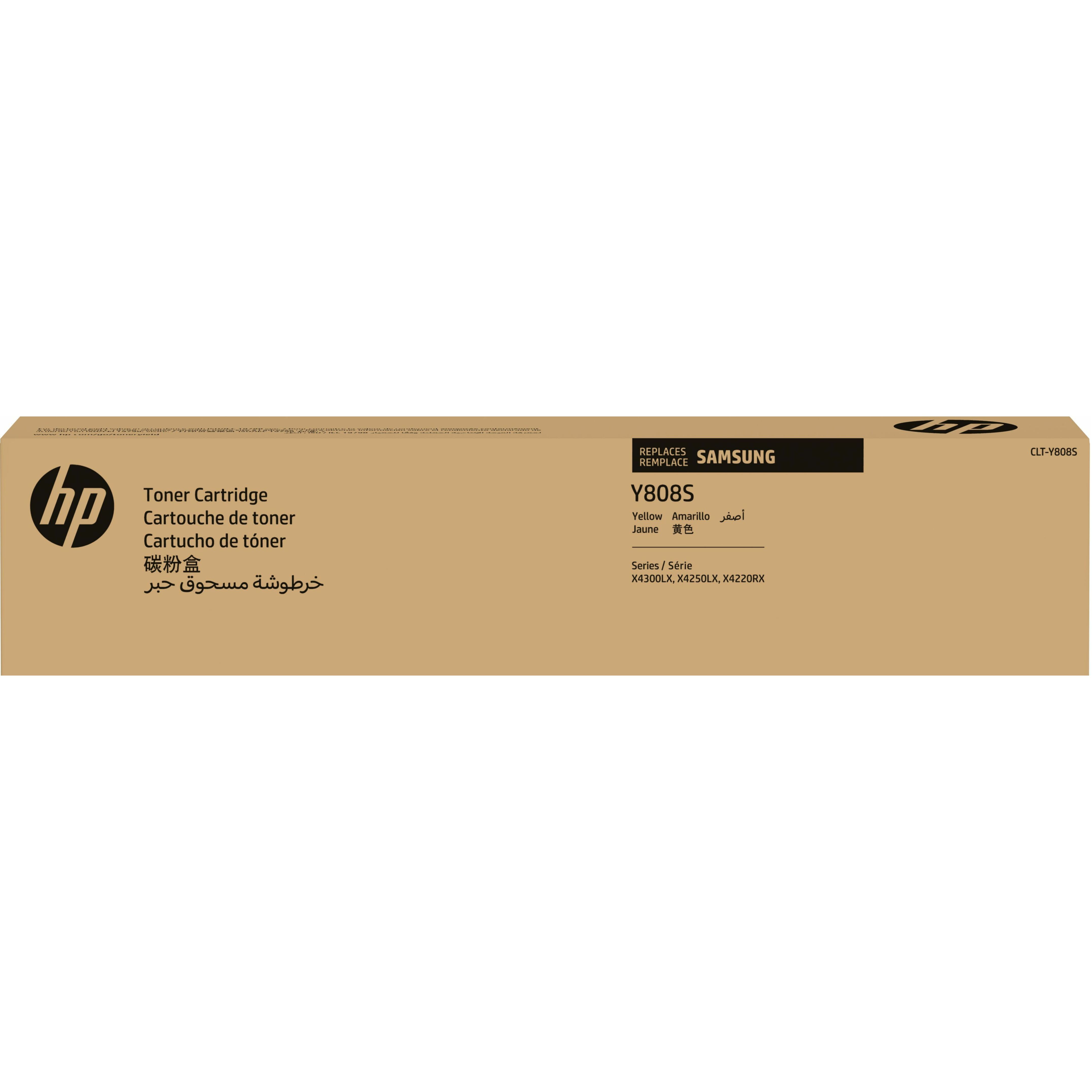 HP CLT-Y808S Laser Toner Cartridge - Yellow Pack - 20000 Pages