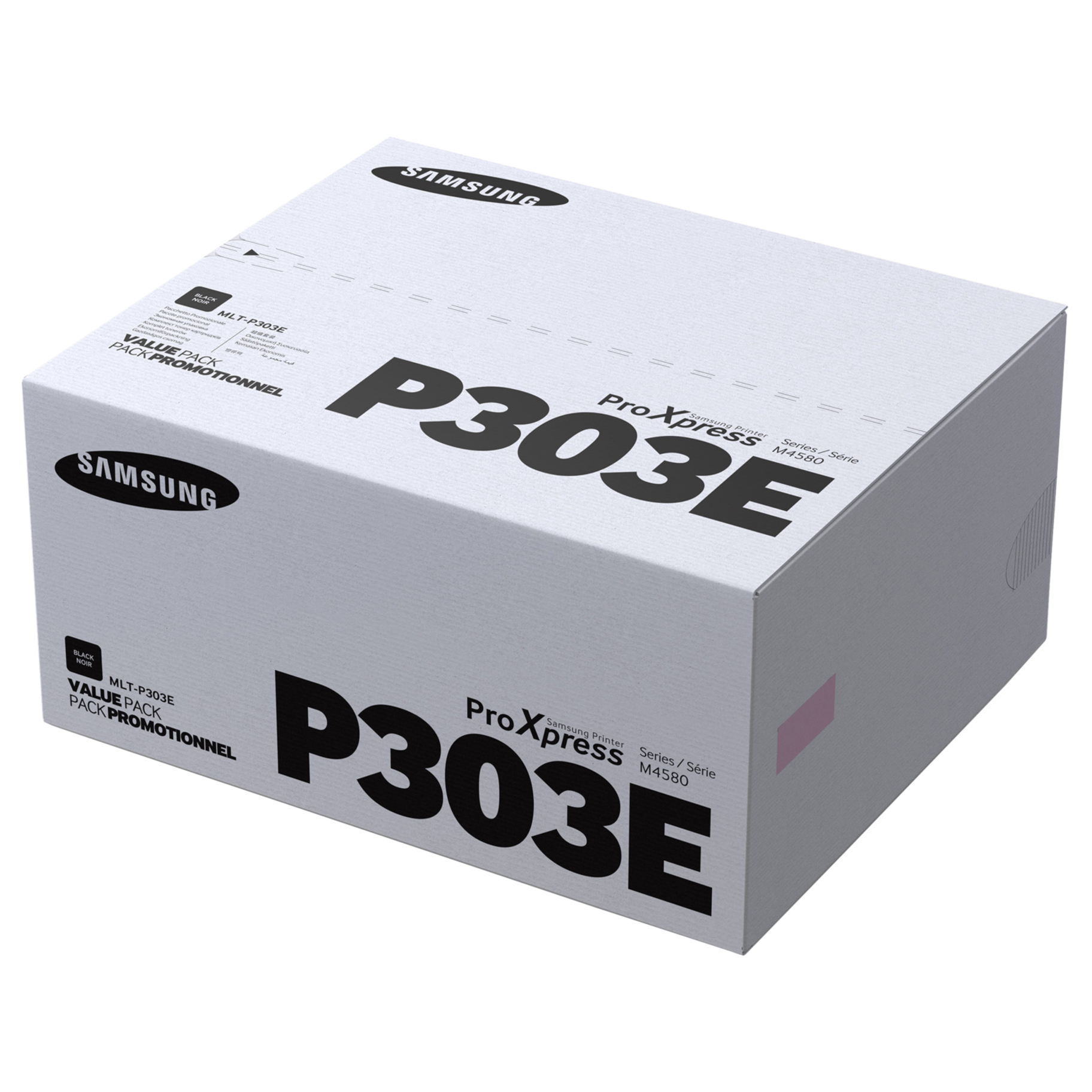Samsung MLT-P303E Extra High Yield Laser Toner Cartridge - Twin-pack - Black - 2 Pack - 40000 Pages (Per Cartridge)