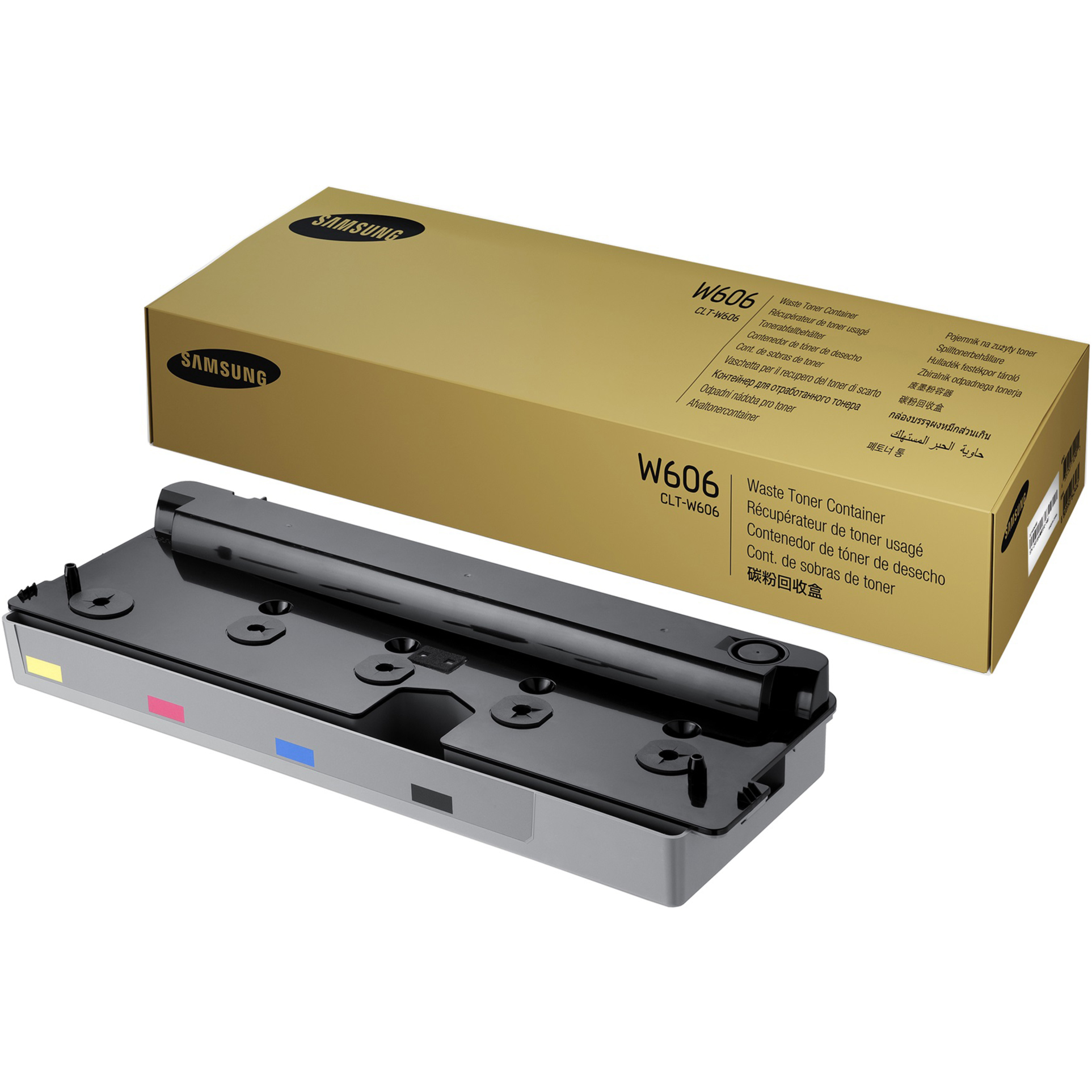 Samsung CLT-W606 Waste Toner Container - Laser - Black, Cyan, Magenta, Yellow