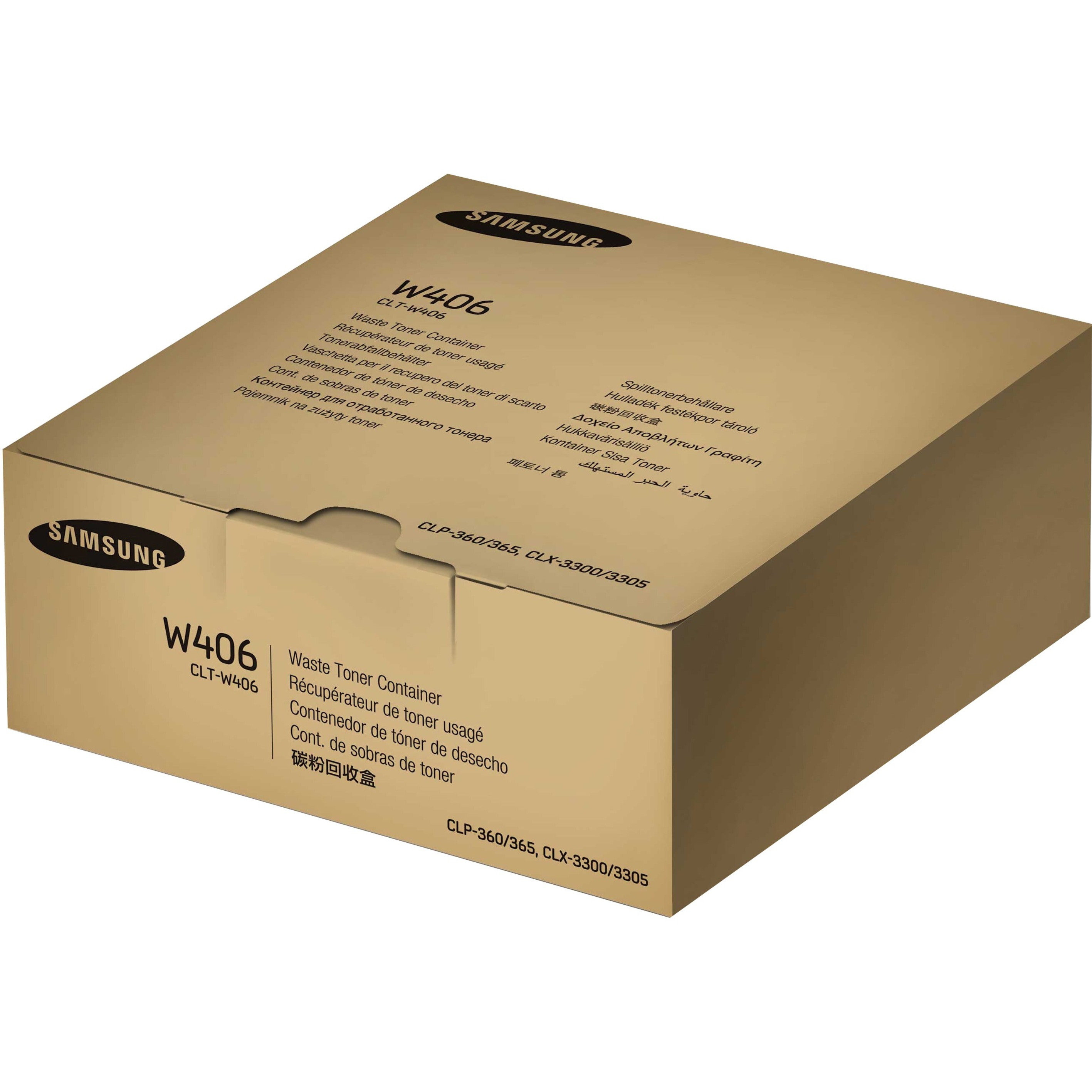Samsung CLT-W406 Waste Toner Container - Laser - Black, Cyan, Magenta, Yellow — alternate image1