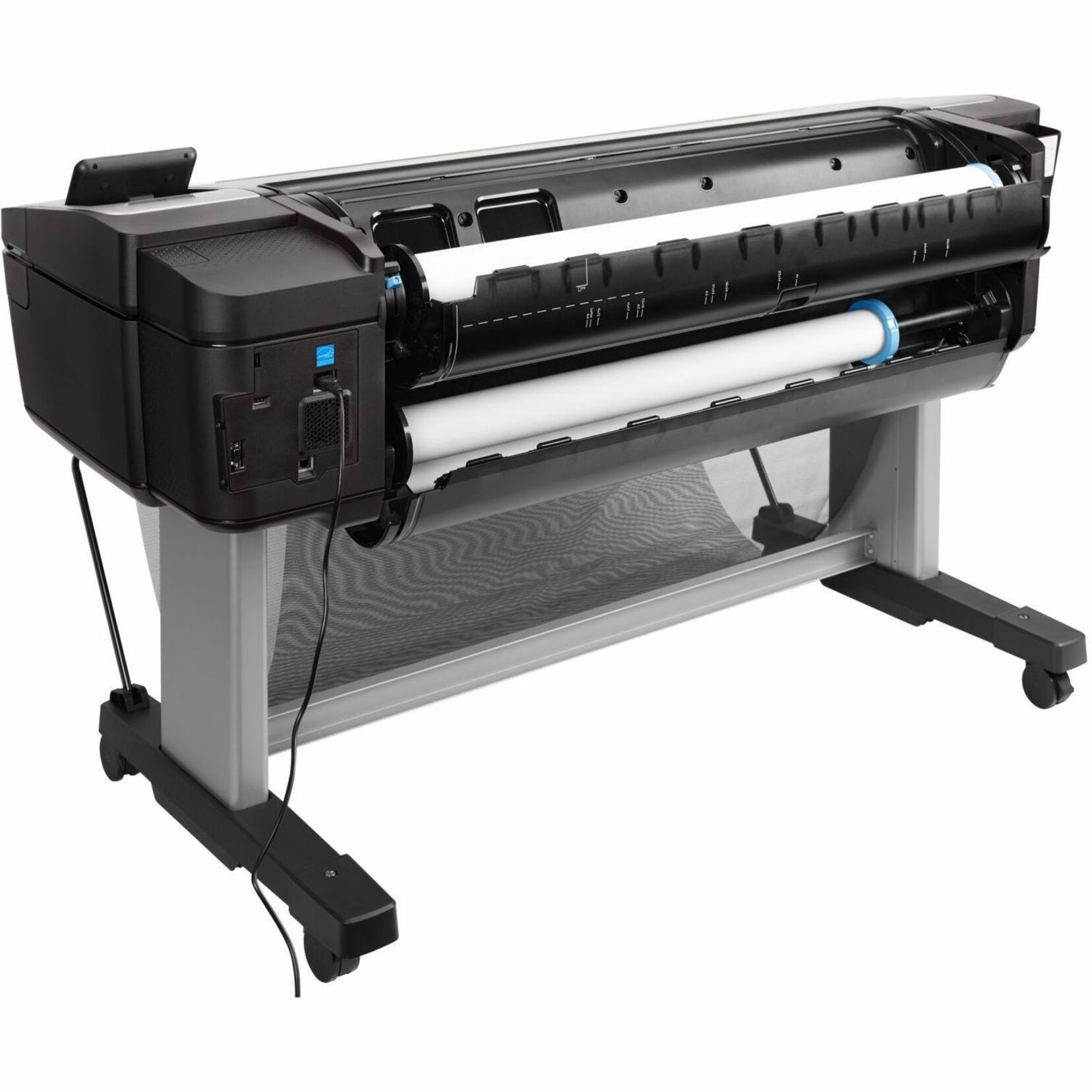 HP Designjet T1700dr Inkjet Large Format Printer - 44.02" Print Width - Color - 6 Color(s) - 26 Second Color Speed - 2400 x 1200 dpi - USB - Ethernet - Roll Paper, Cut Sheet, Bond Paper, Coated Paper, Heavyweight Paper, Super Heavyweight Plus Matte, Technical Paper, Translucent Bond, Clear Film, Matte Film, Photo Paper, ... - Floor Standing Supported — alternate image10