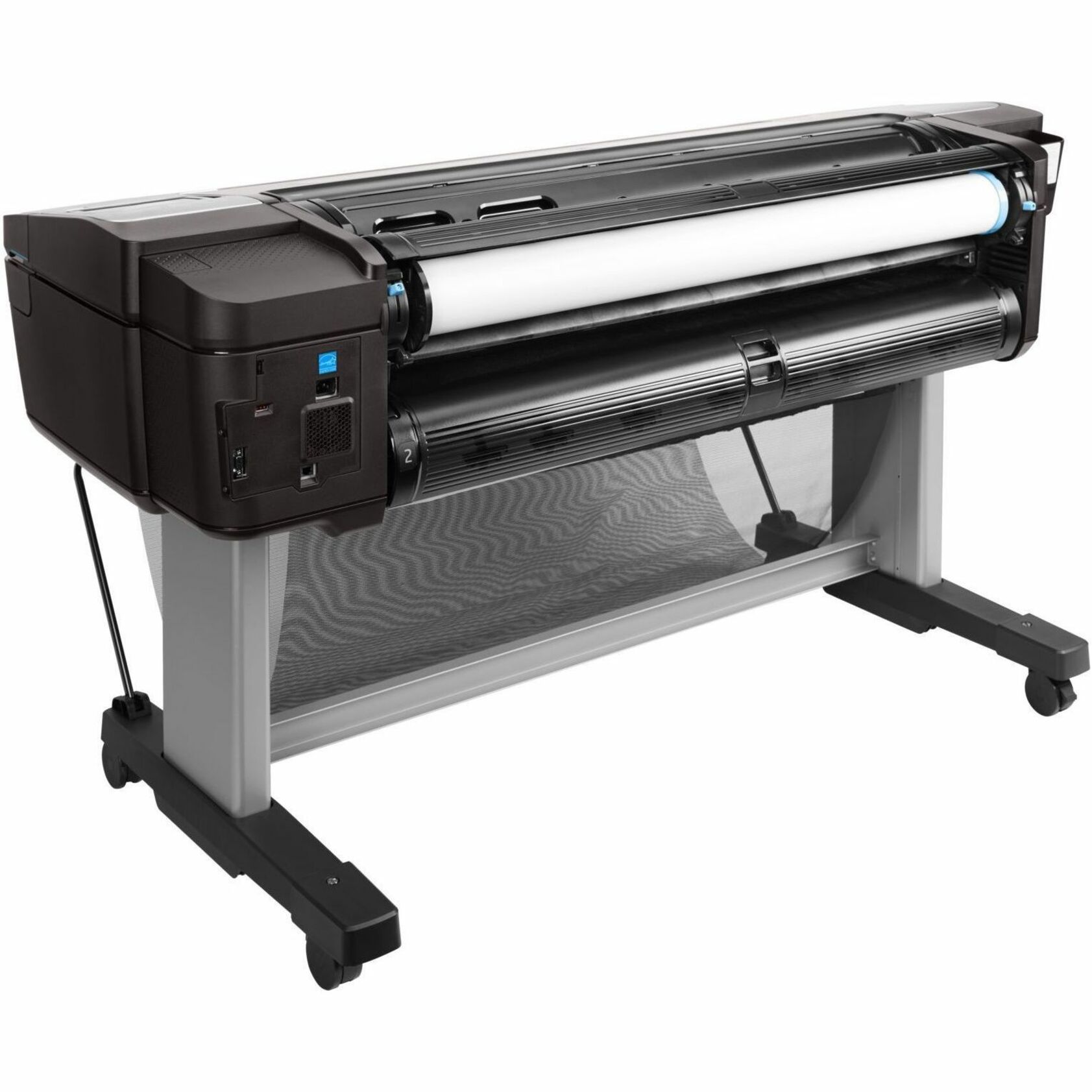 HP Designjet T1700dr Inkjet Large Format Printer - 44.02" Print Width - Color - 6 Color(s) - 26 Second Color Speed - 2400 x 1200 dpi - USB - Ethernet - Roll Paper, Cut Sheet, Bond Paper, Coated Paper, Heavyweight Paper, Super Heavyweight Plus Matte, Technical Paper, Translucent Bond, Clear Film, Matte Film, Photo Paper, ... - Floor Standing Supported — alternate image11