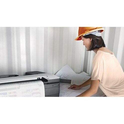 HP Designjet T1700 PostScript Inkjet Large Format Printer - 44" Print Width - Color - 6 Color(s) - 26 Second Color Speed - 2400 x 1200 dpi - USB - Ethernet - Roll Paper, Cut Sheet, Bond Paper, Coated Paper, Heavyweight Paper, Super Heavyweight Coated, Matte Film, Technical Paper, Tracing Paper, Translucent Bond, Clear Film, ... - Floor Standing Supported — life style