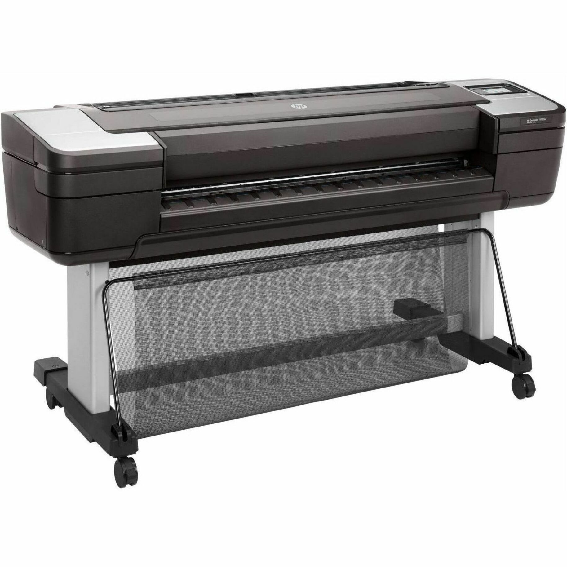 HP Designjet T1700 Inkjet Large Format Printer - 44" Print Width - Color - 6 Color(s) - 26 Second Color Speed - 2400 x 1200 dpi - USB - Ethernet - Roll Paper, Cut Sheet, Bond Paper, Coated Paper, Heavyweight Paper, Super Heavyweight Coated, Matte Film, Technical Paper, Tracing Paper, Translucent Bond, Clear Film, ... - Floor Standing Supported — alternate image12