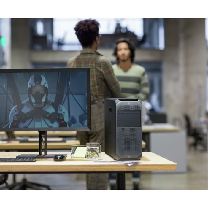 HP Z4 G4 Workstation - 1 Xeon W-2104 - 32 GB - 512 GB SSD - Mini-tower - Black - Serial ATA/600 Controller - 0, 1, 5, 10 RAID Levels - Gigabit Ethernet — alternate image11