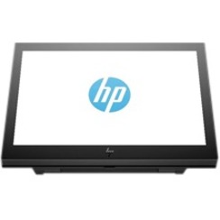 HP ElitePOS WXGA LCD Monitor - 16:10 - Ebony Black - 10.1" Viewable - LED Backlight - 1280 x 800 - 16.1 Million Colors - 500 Nit - 25 ms - USB Type-C - VESA Mount Compatible — frontmaximum
