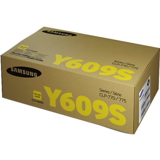 Samsung CLT-Y609S Laser Toner Cartridge - Yellow Pack - 7000 Pages